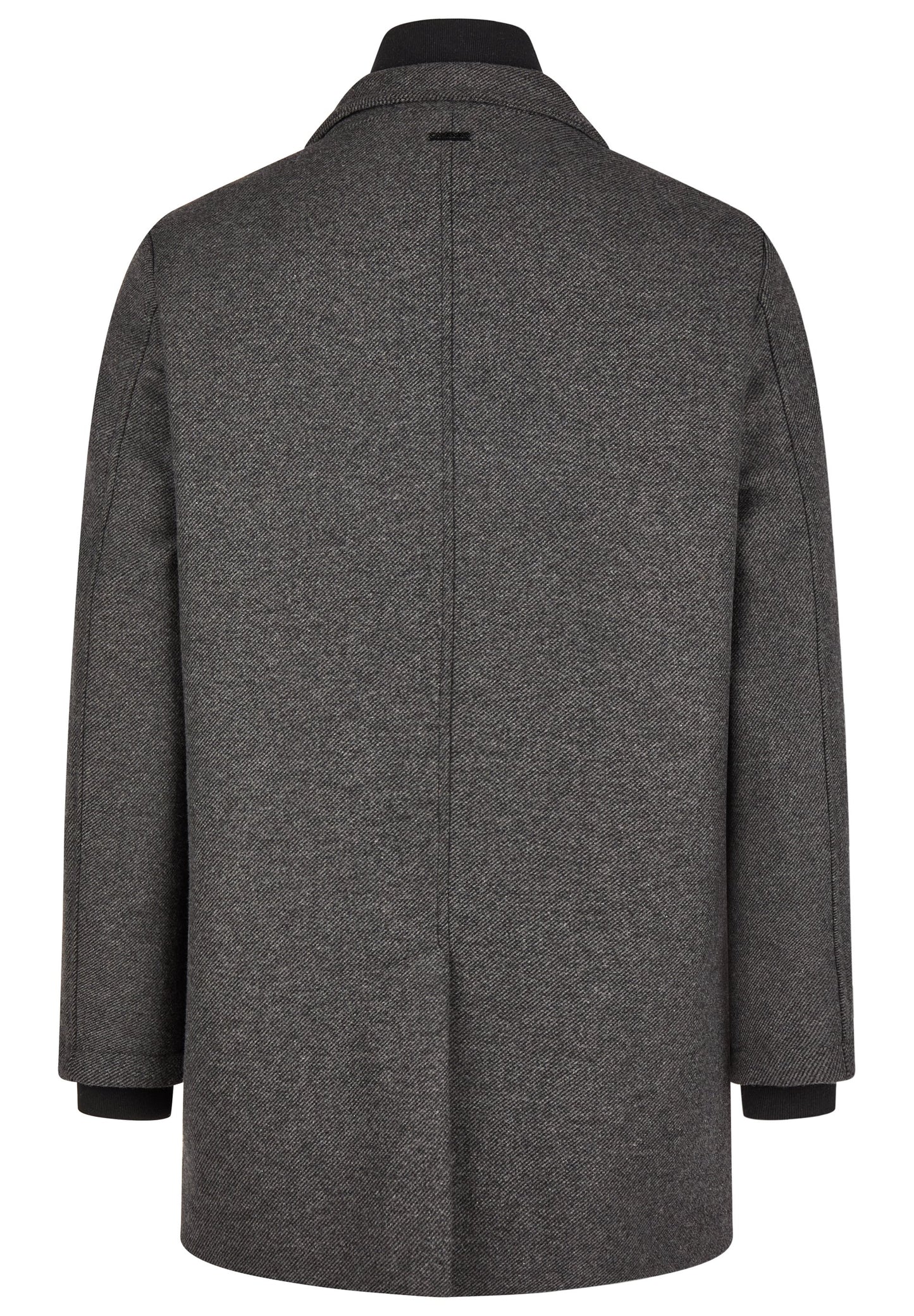 Twill Wollmantel (Anthra)