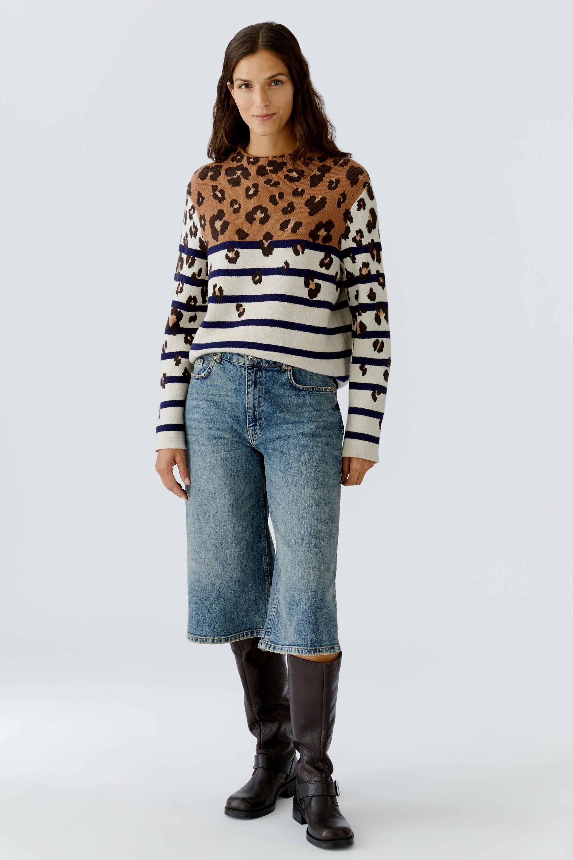 Pullover (Offwhite Camel)