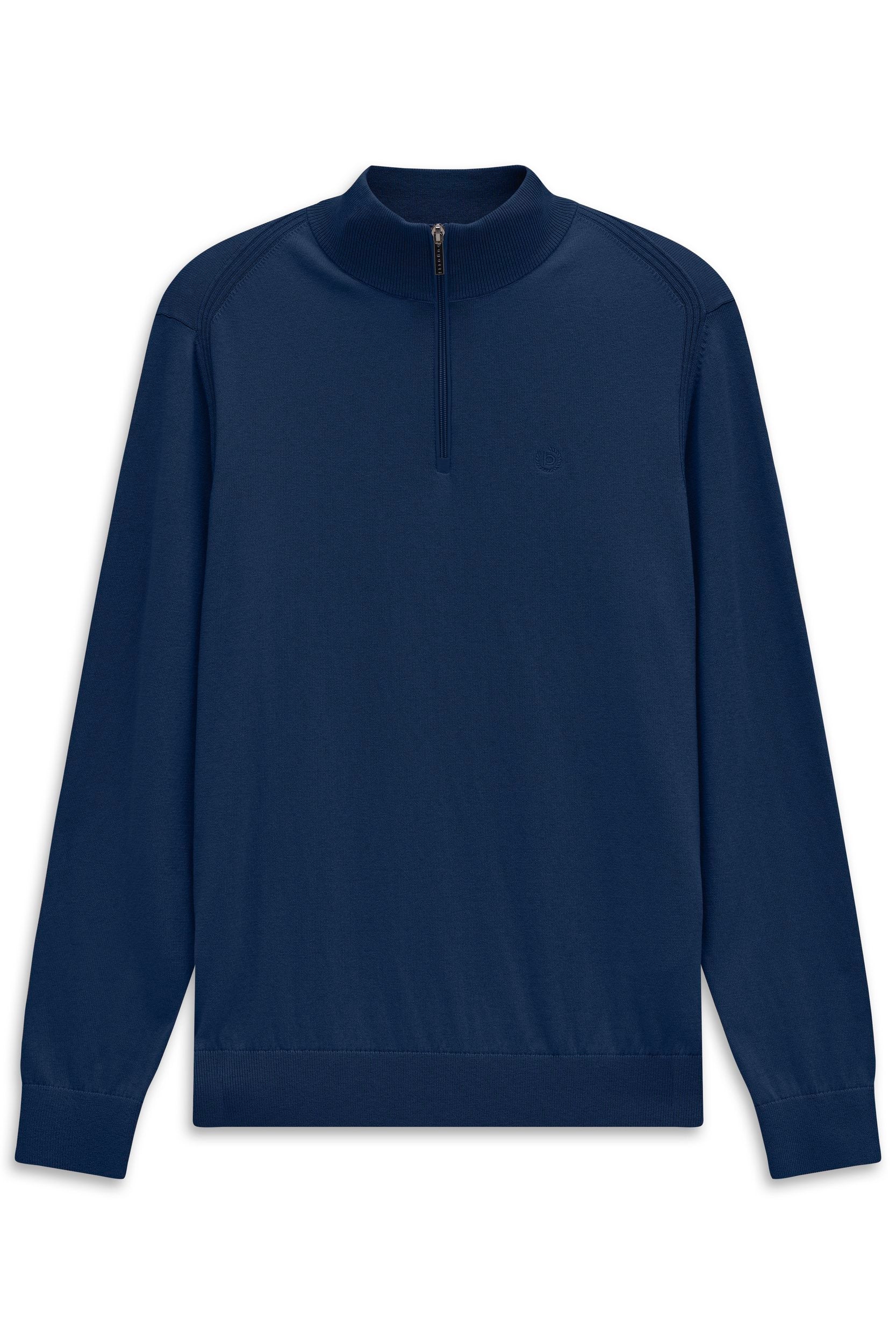 Herren Pullover 1/1 Arm (Marine)