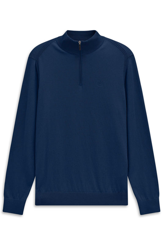 Herren Pullover 1/1 Arm (Marine)