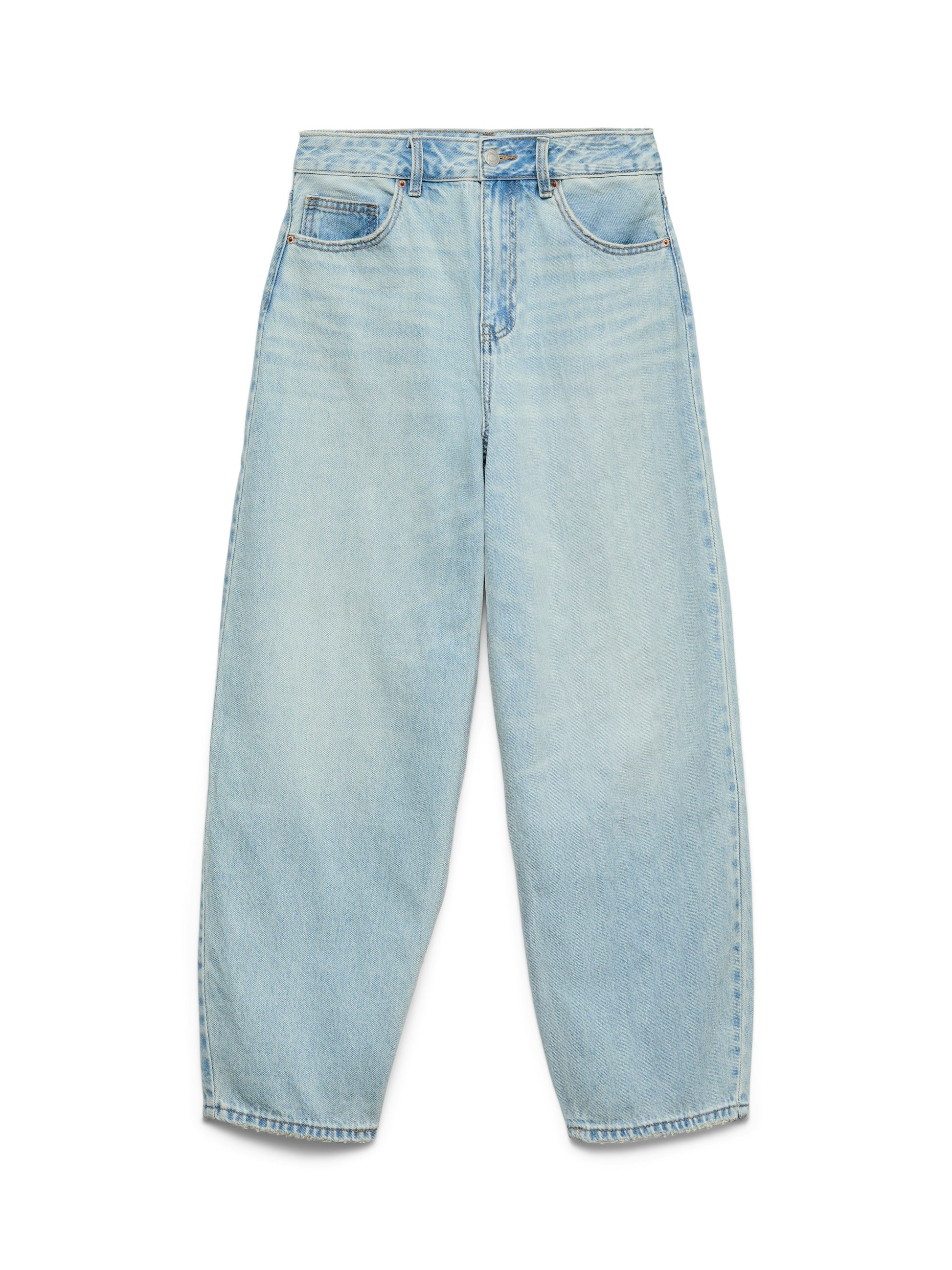 Vmbillie Hr Barrel Ank Jeans Li3146 Noos (Light Blue De)