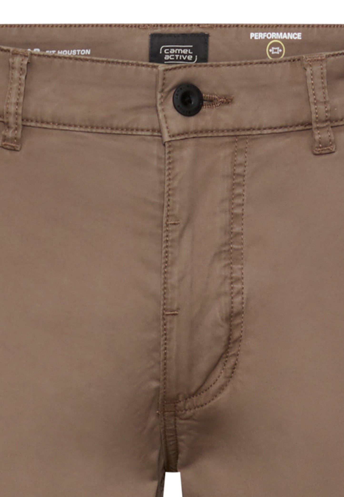 Bermuda Shorts mit Reißverschluss (Mud Brown)