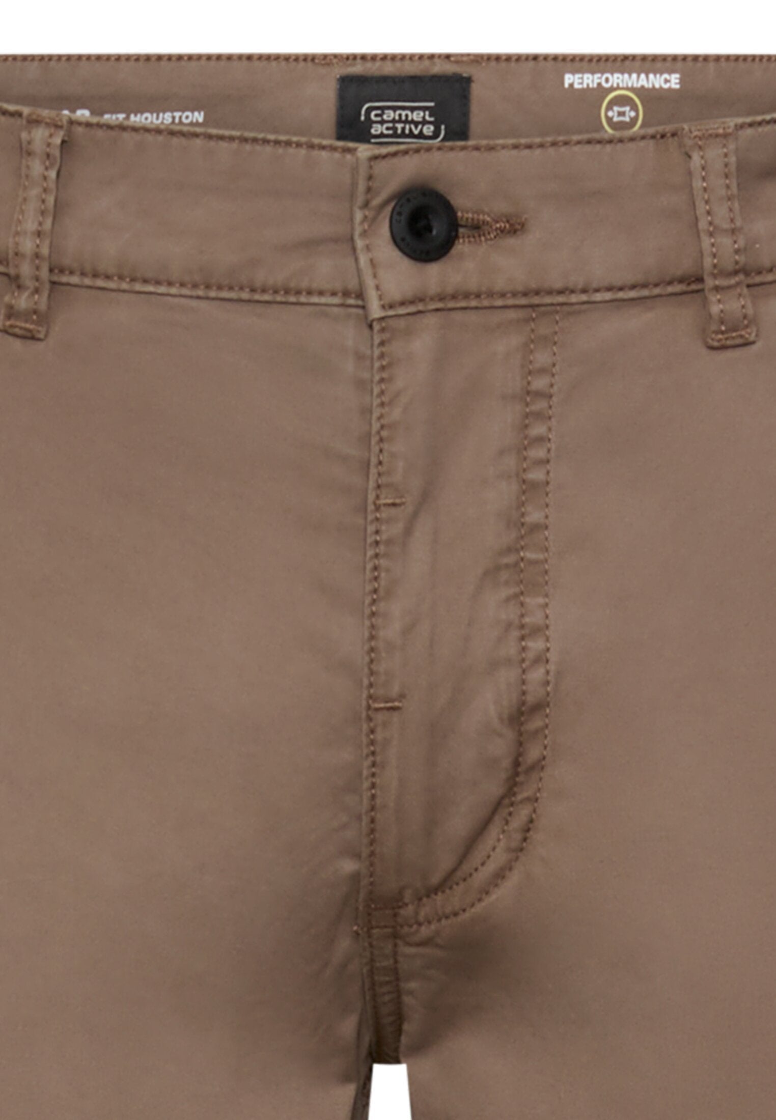 Bermuda Shorts mit Reißverschluss (Mud Brown)
