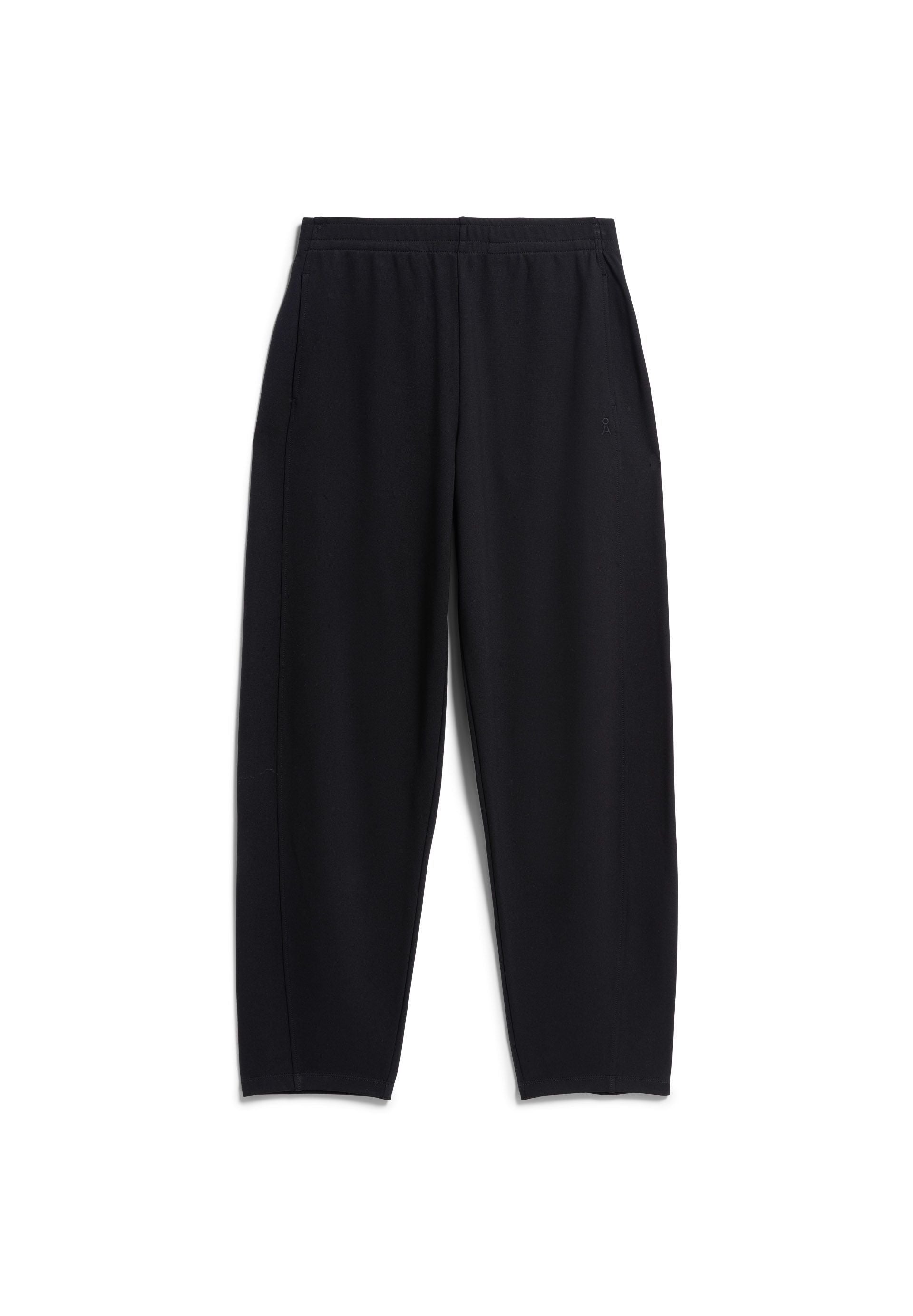 Basic Jersey Barrel Pant (Black)