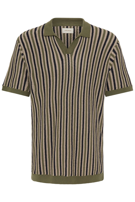 Bhcarly Polo Knit (Winter Moss)