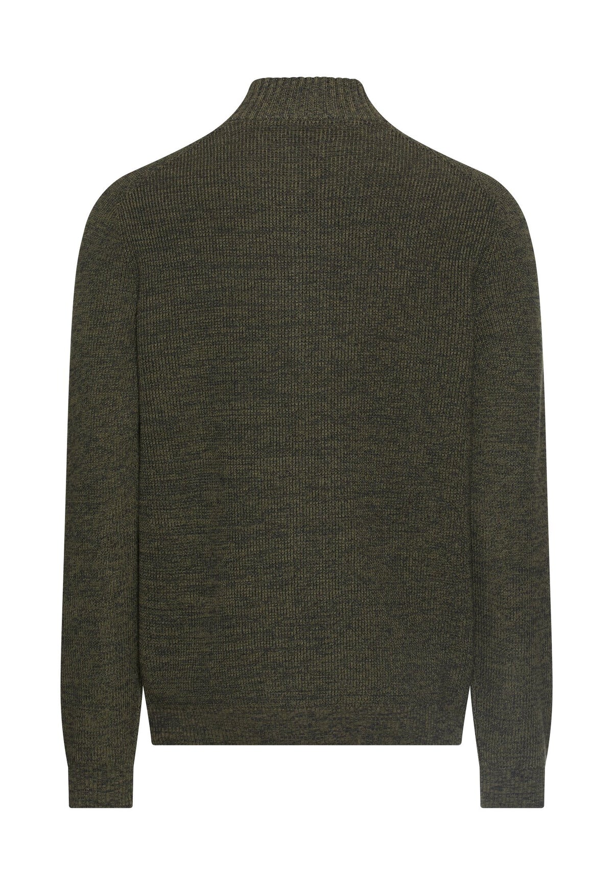 Kernige Strickjacke aus Baumwollgemisch (Dark Olive Green)