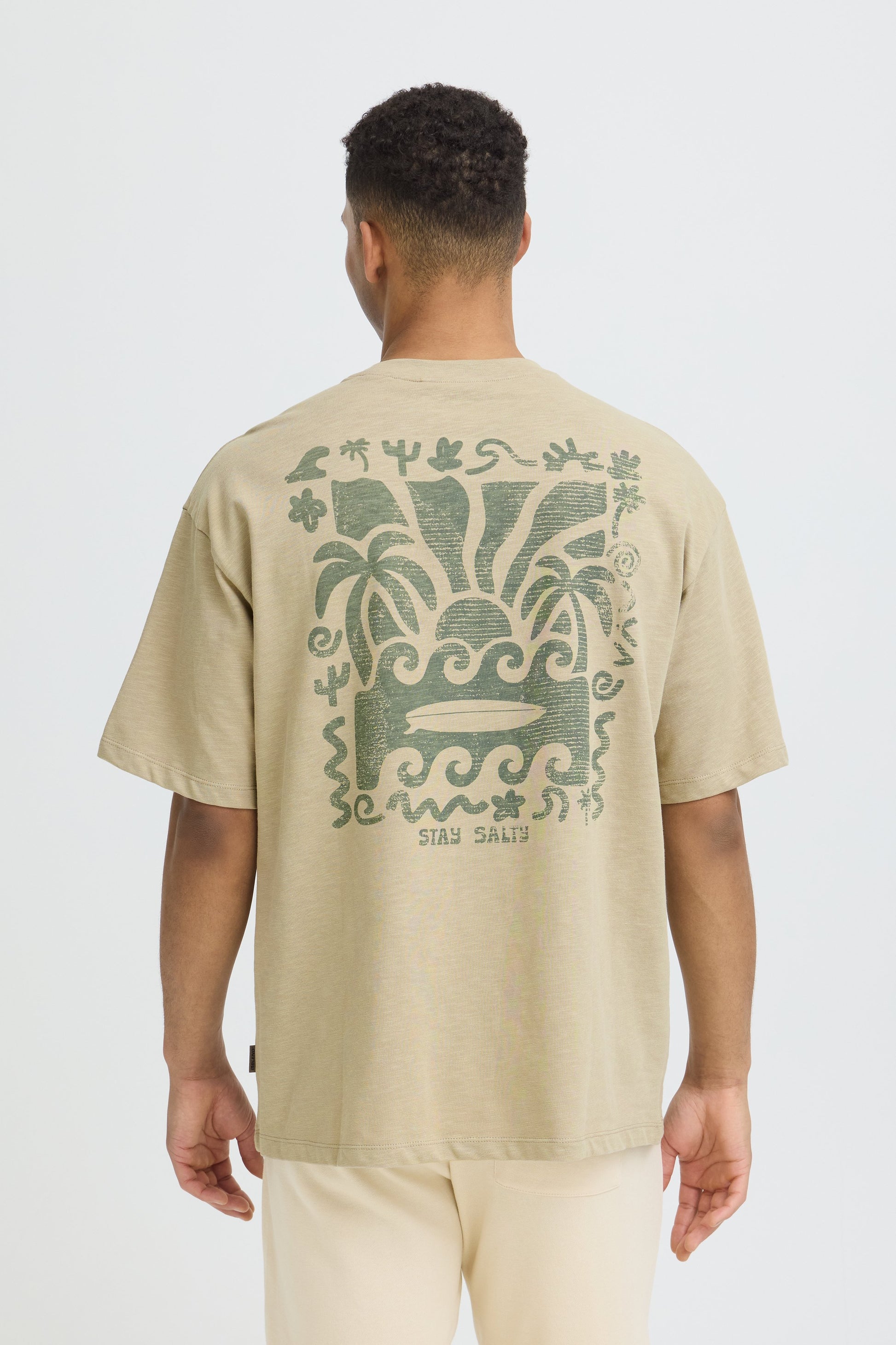 Bhkarim Graphic S/s Tee (Crockery)