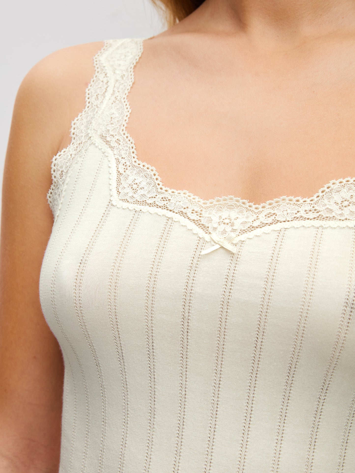 DAMEN Top ohne Arm (Charm Cream)