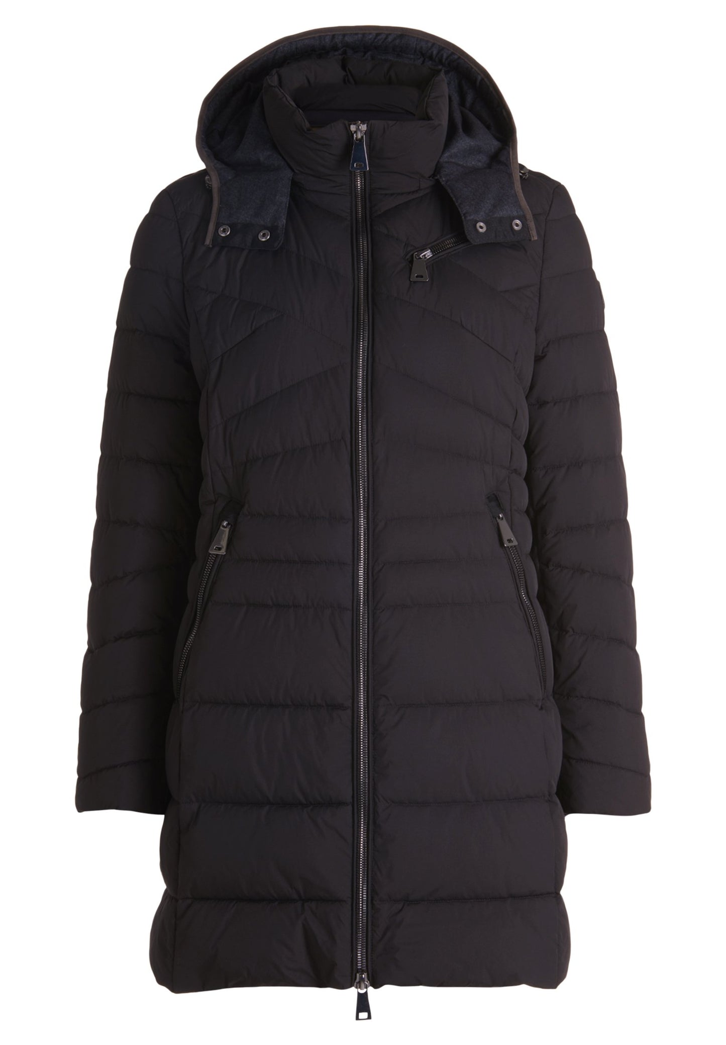 Steppmantel (Jet Black)