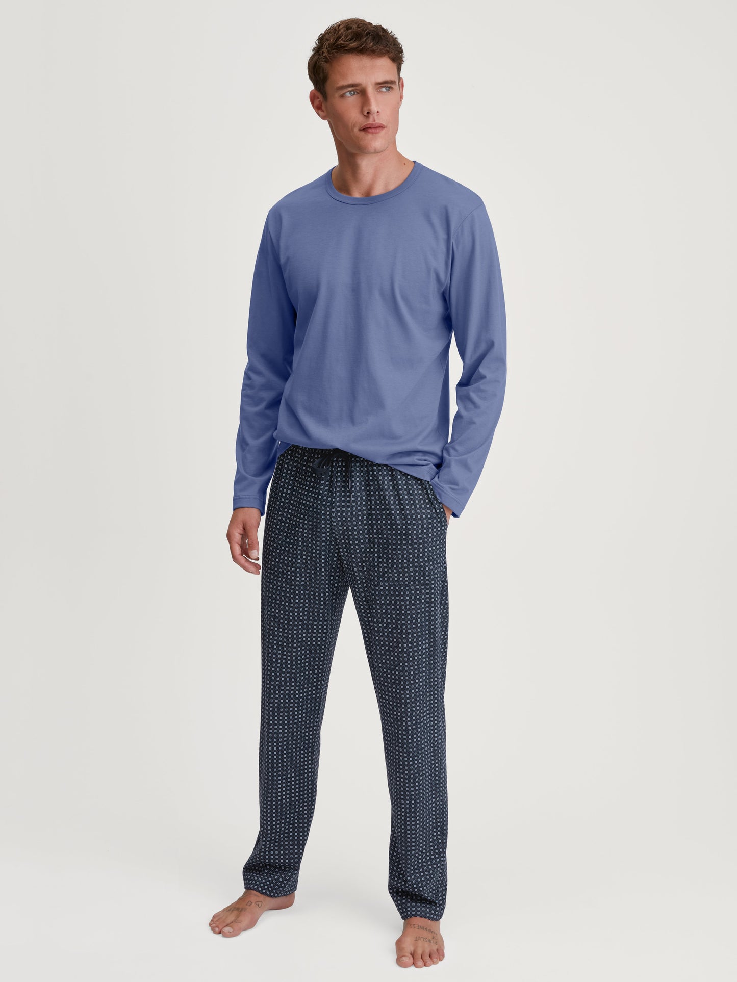 HERREN Shirt langarm (Coastal Fjord)