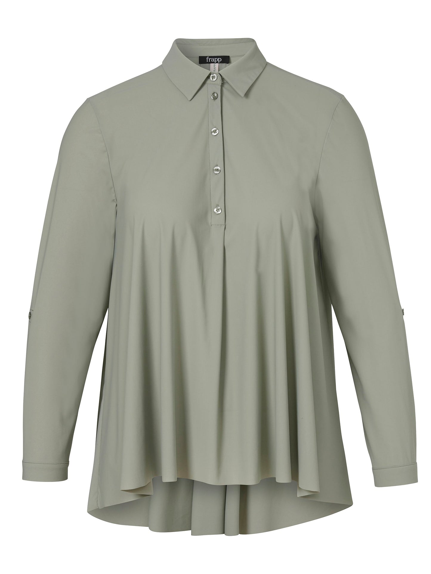Bluse Hemdkragen 1/1 Arm (Sage)