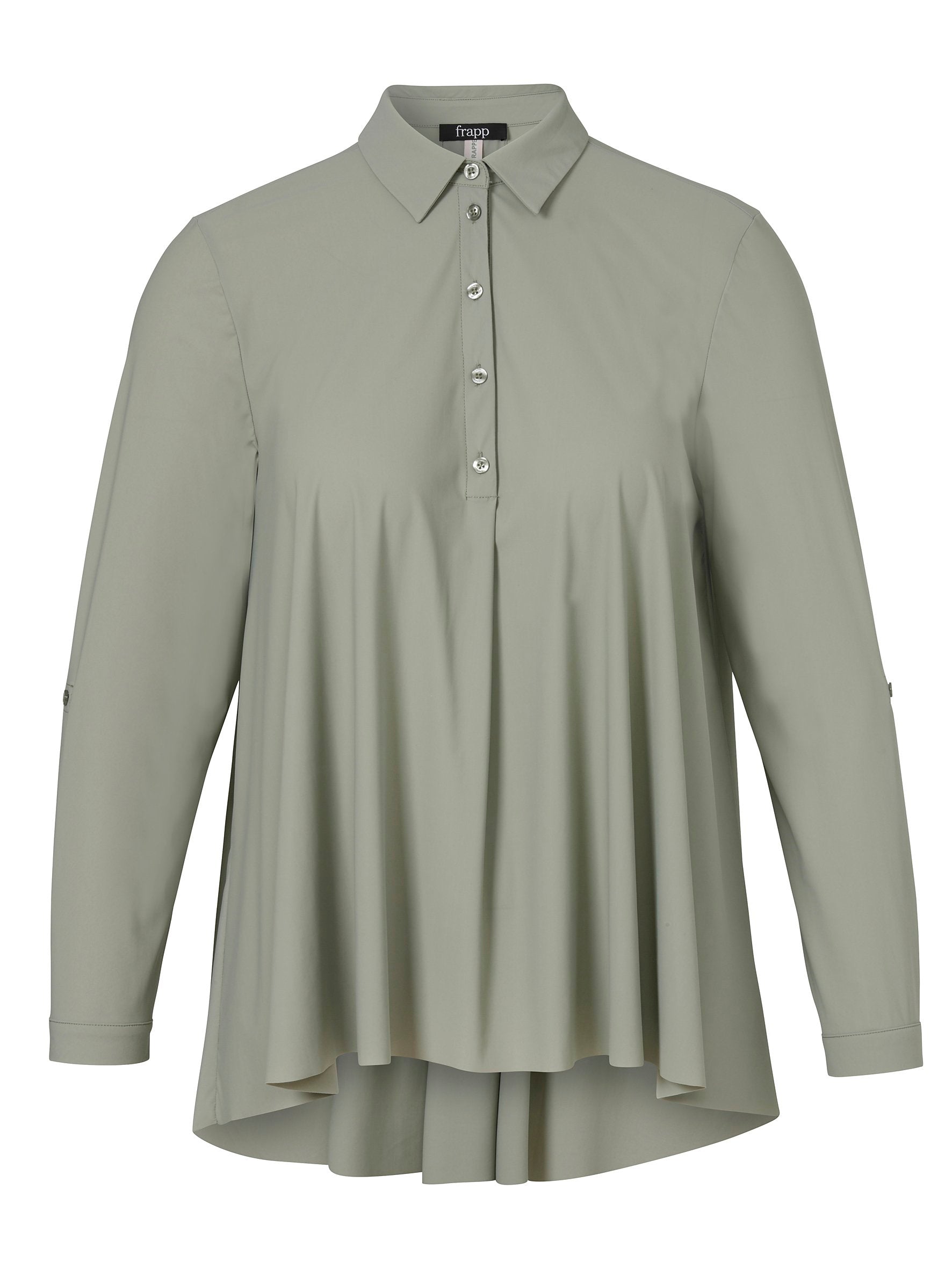 Bluse Hemdkragen 1/1 Arm (Sage)