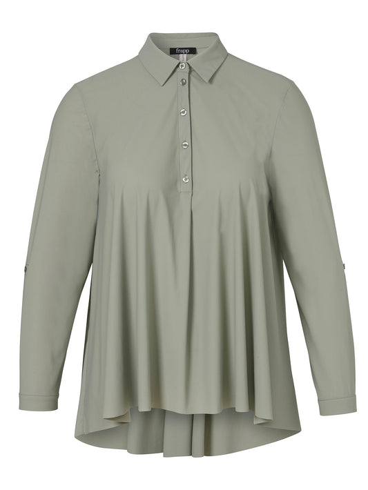 Bluse Hemdkragen 1/1 Arm (Sage)