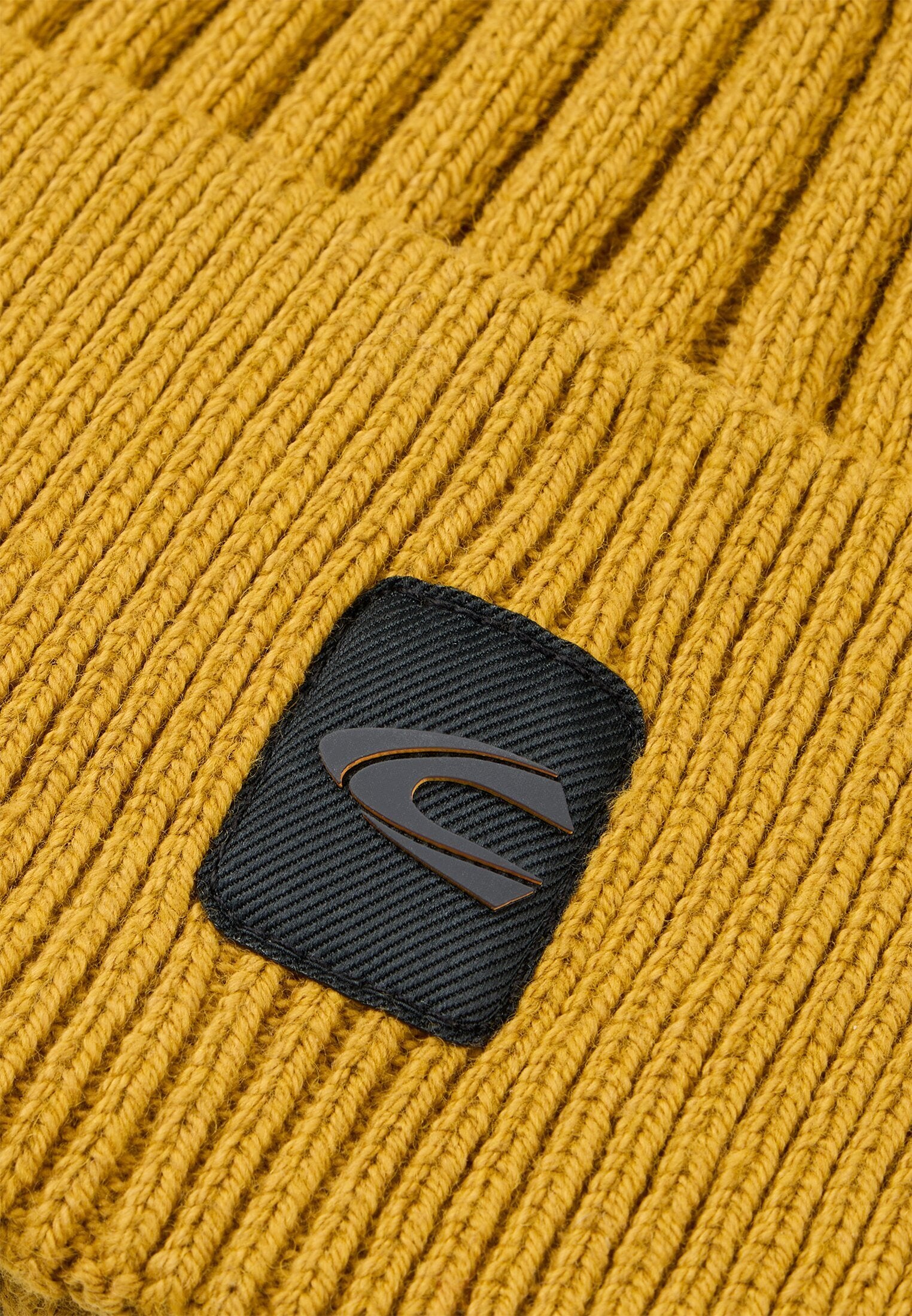 Strickmütze aus Baumwollgemisch (Moss Yellow)