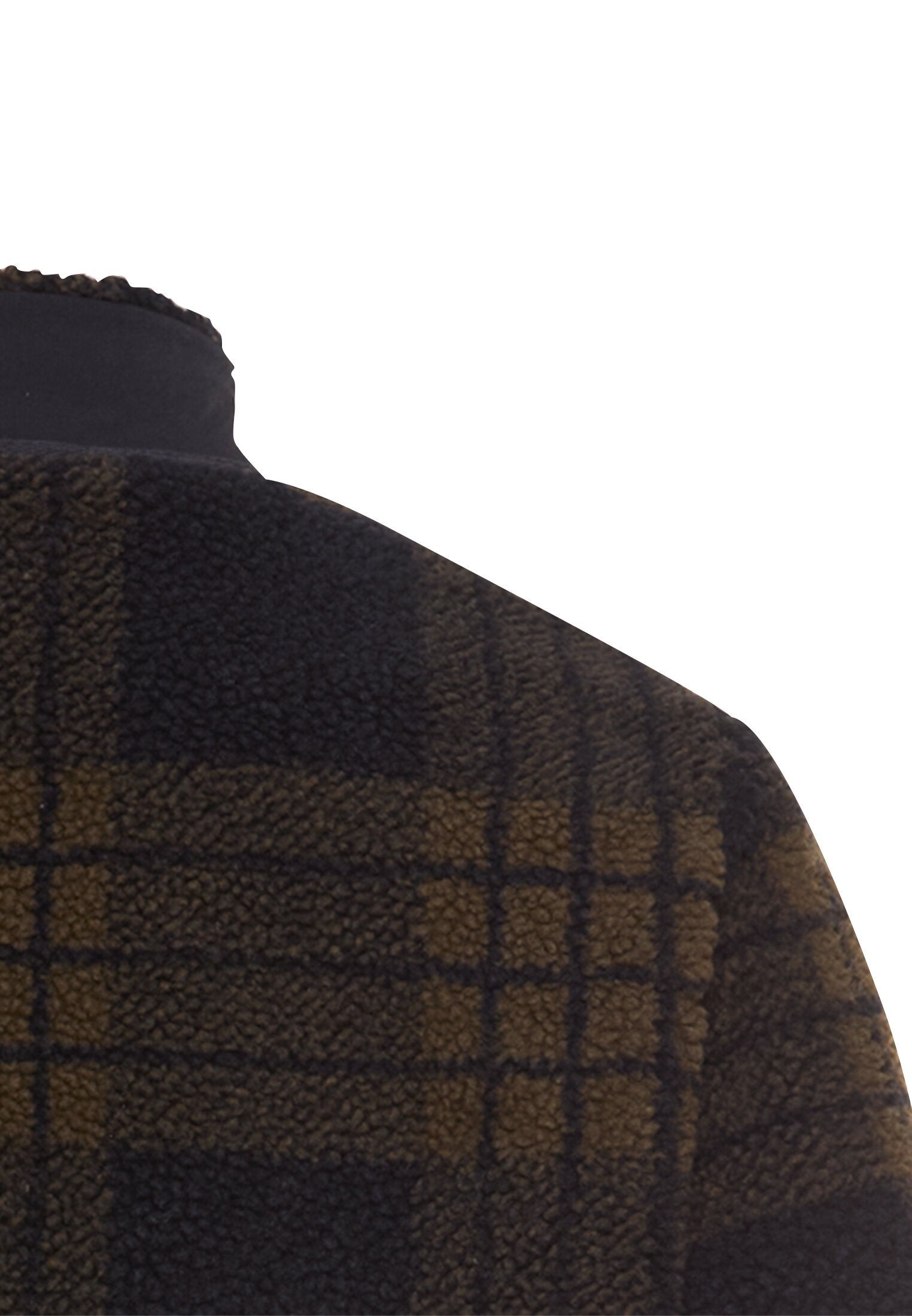 Sweatjacke mit Taschen (Dark Brown)