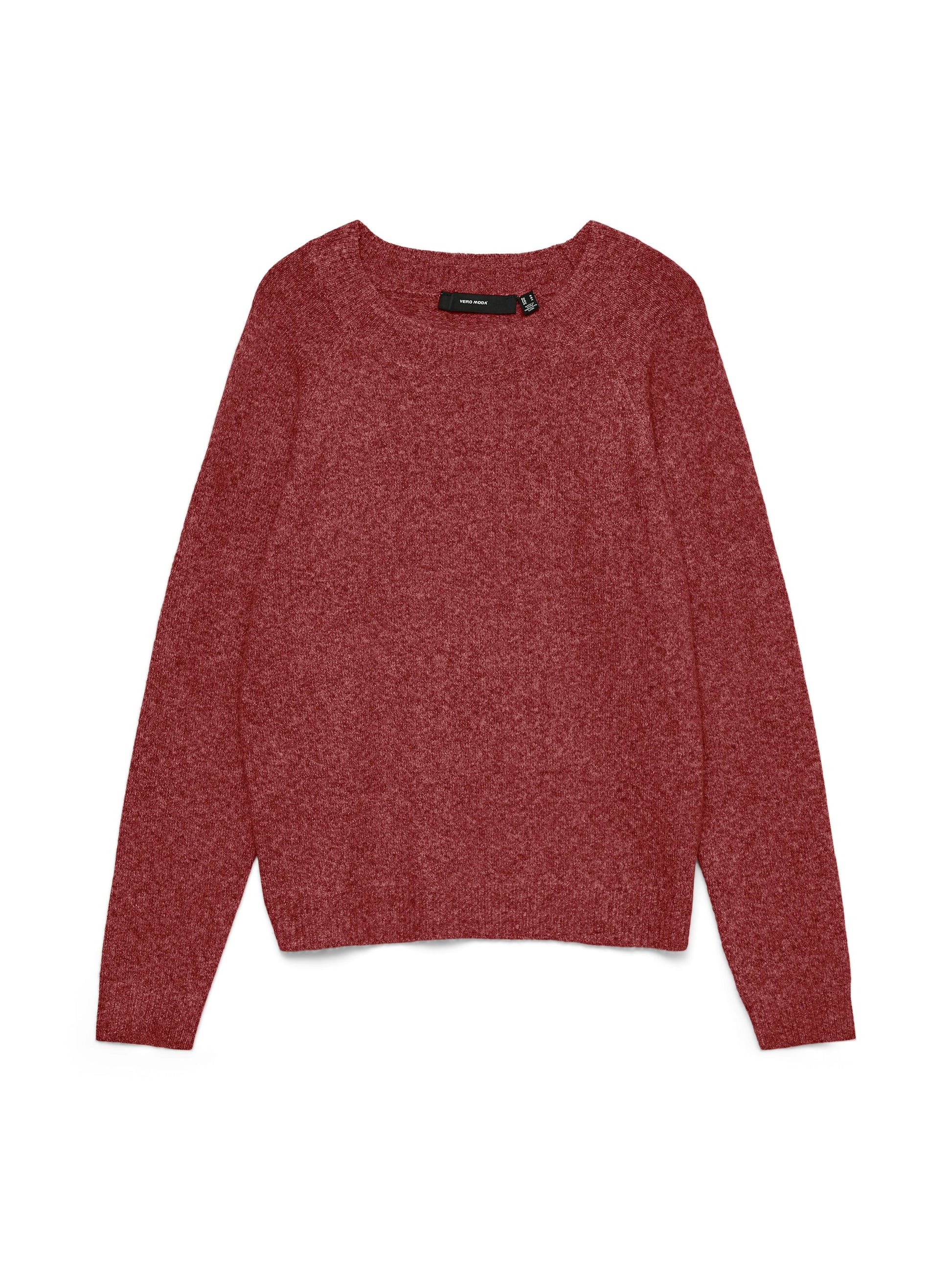 Vmdoffy Ls O-neck Blouse Ga Noos (Syrah/w. W)