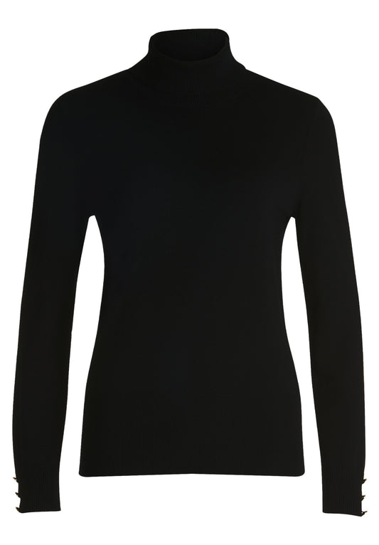 Rollkragenpullover (Black)