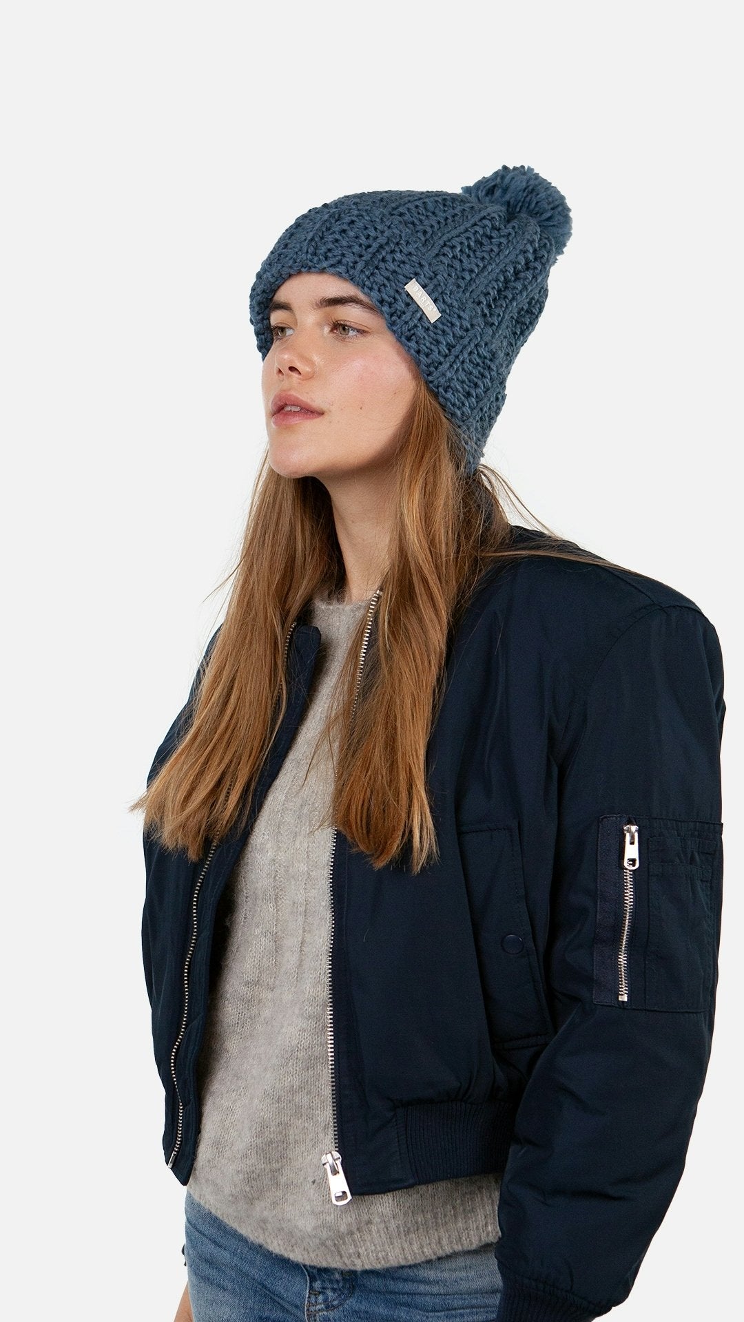 Nirvaan Beanie (Blue Denim)