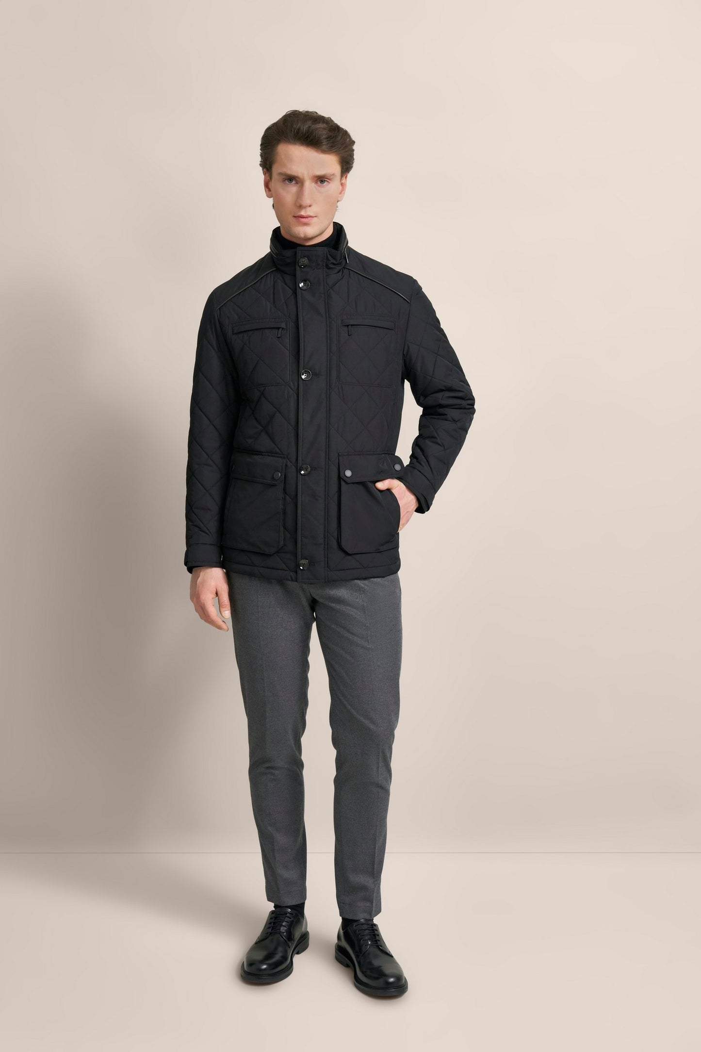 Herren Jacke (Schwarz)