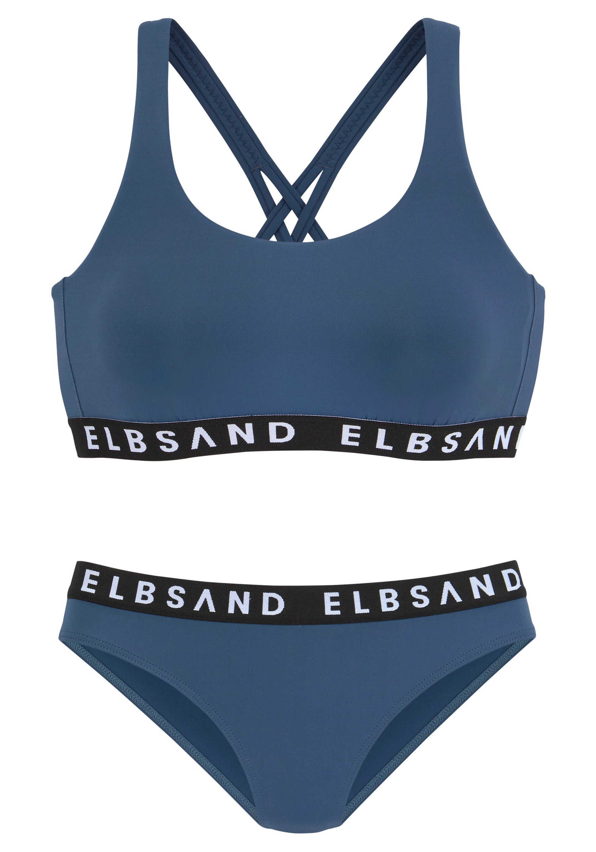 elbsand lm Bustier-Bikini (Smokeyblue)