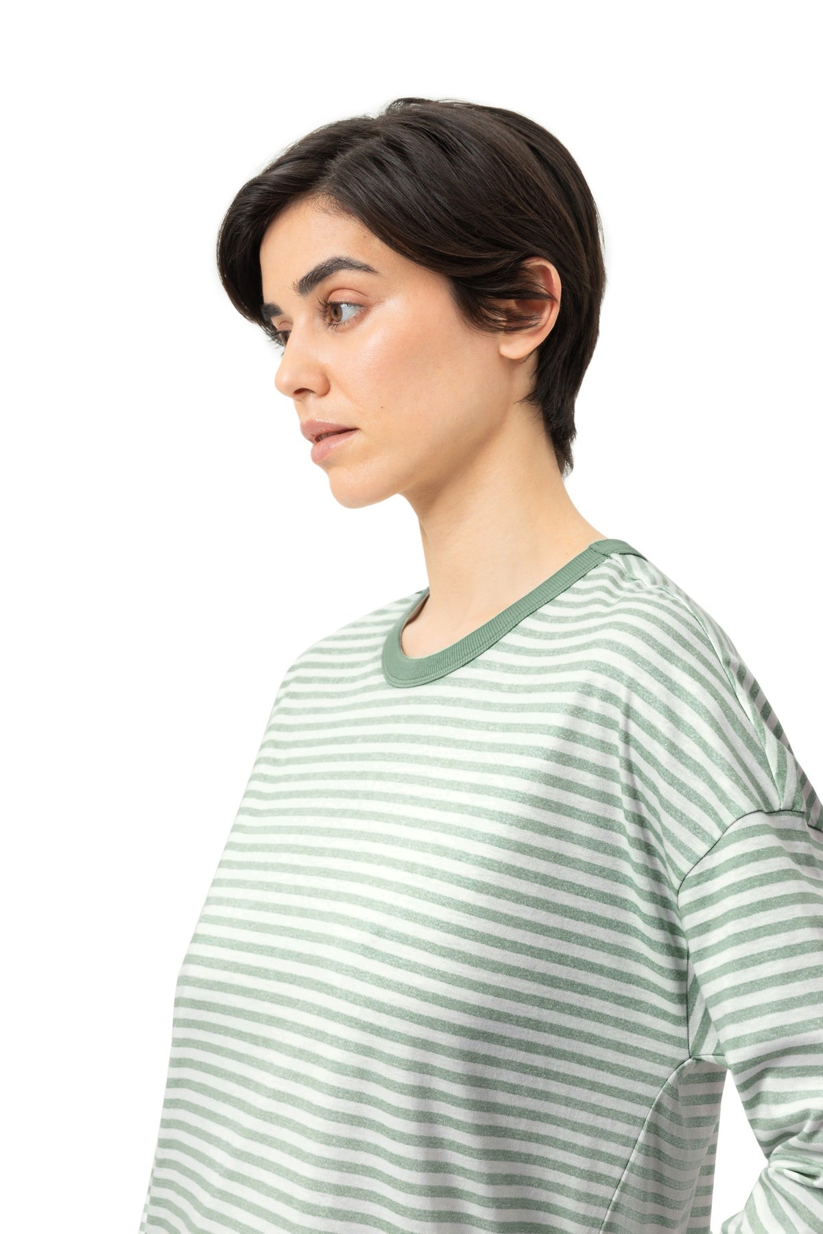 Nachthemd langarm (Seasalt Green)