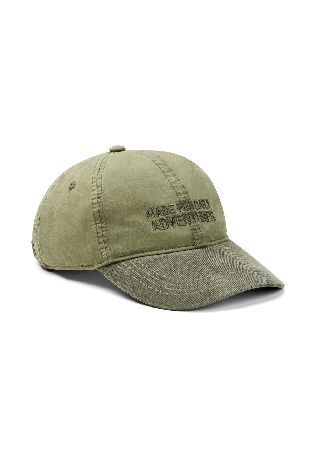 Cap aus Baumwolle mit verstellbaren Details (Leaf Green)