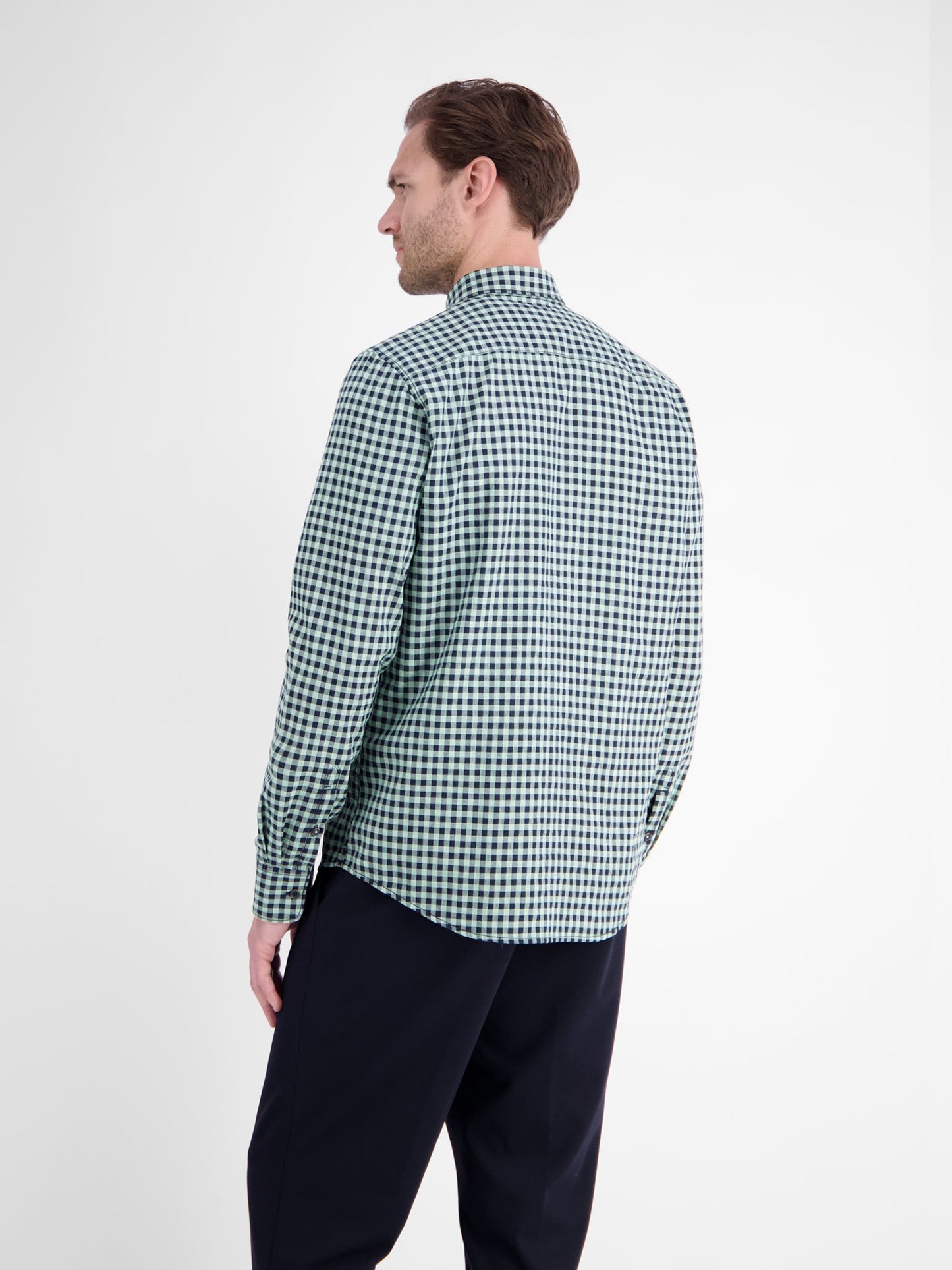 Button Down (Misty Blue)