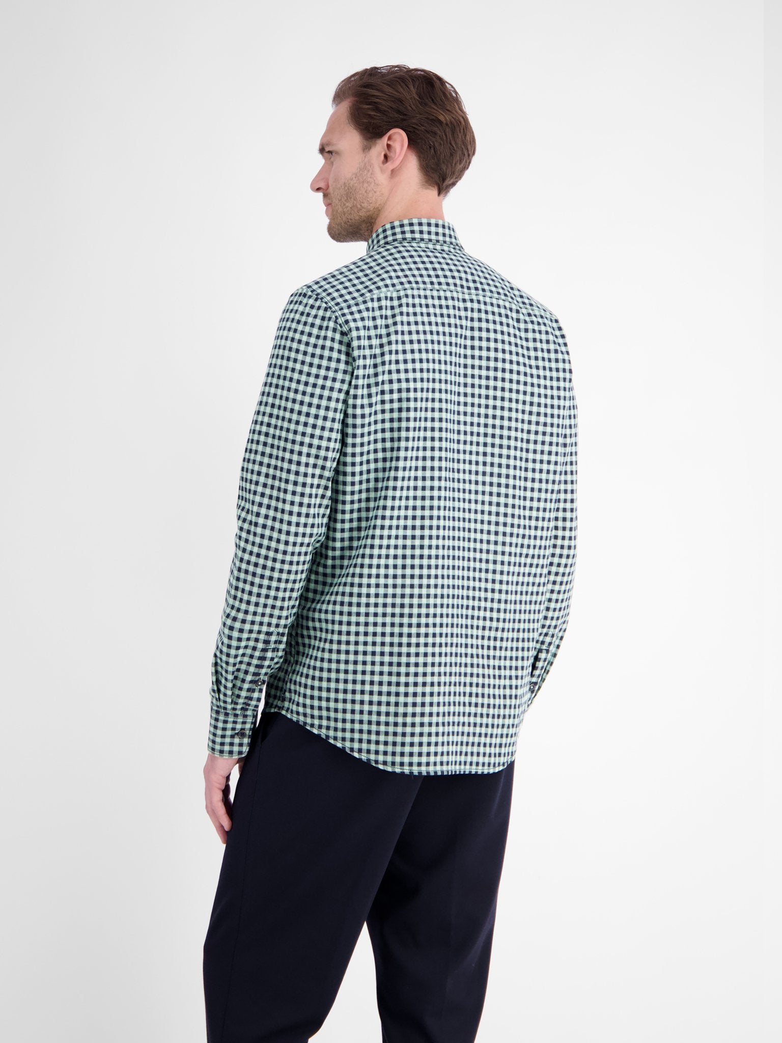 Button Down (Misty Blue)