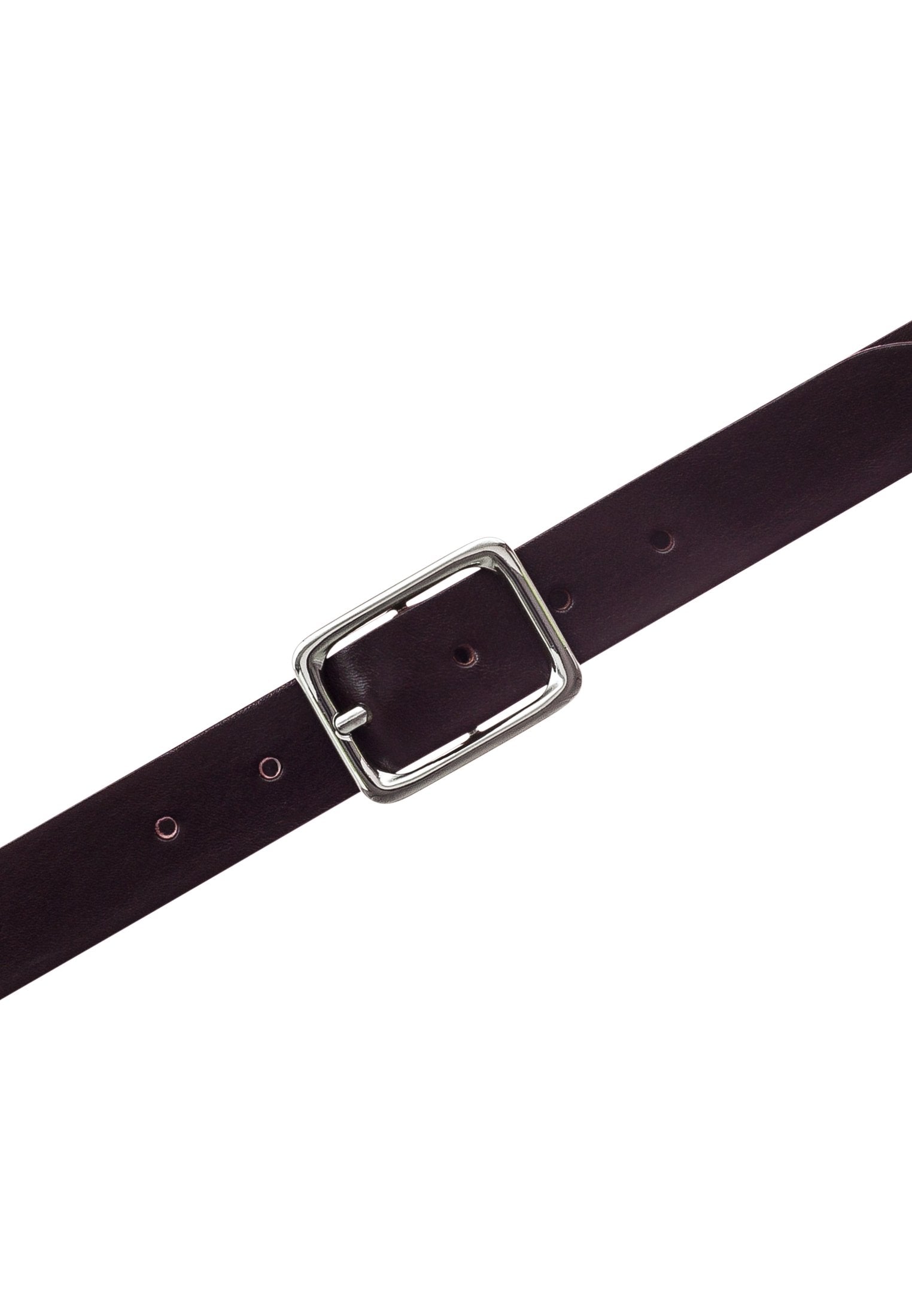 Workwear Staples - 30 mm Vollledergürtel (Dunkelbraun)
