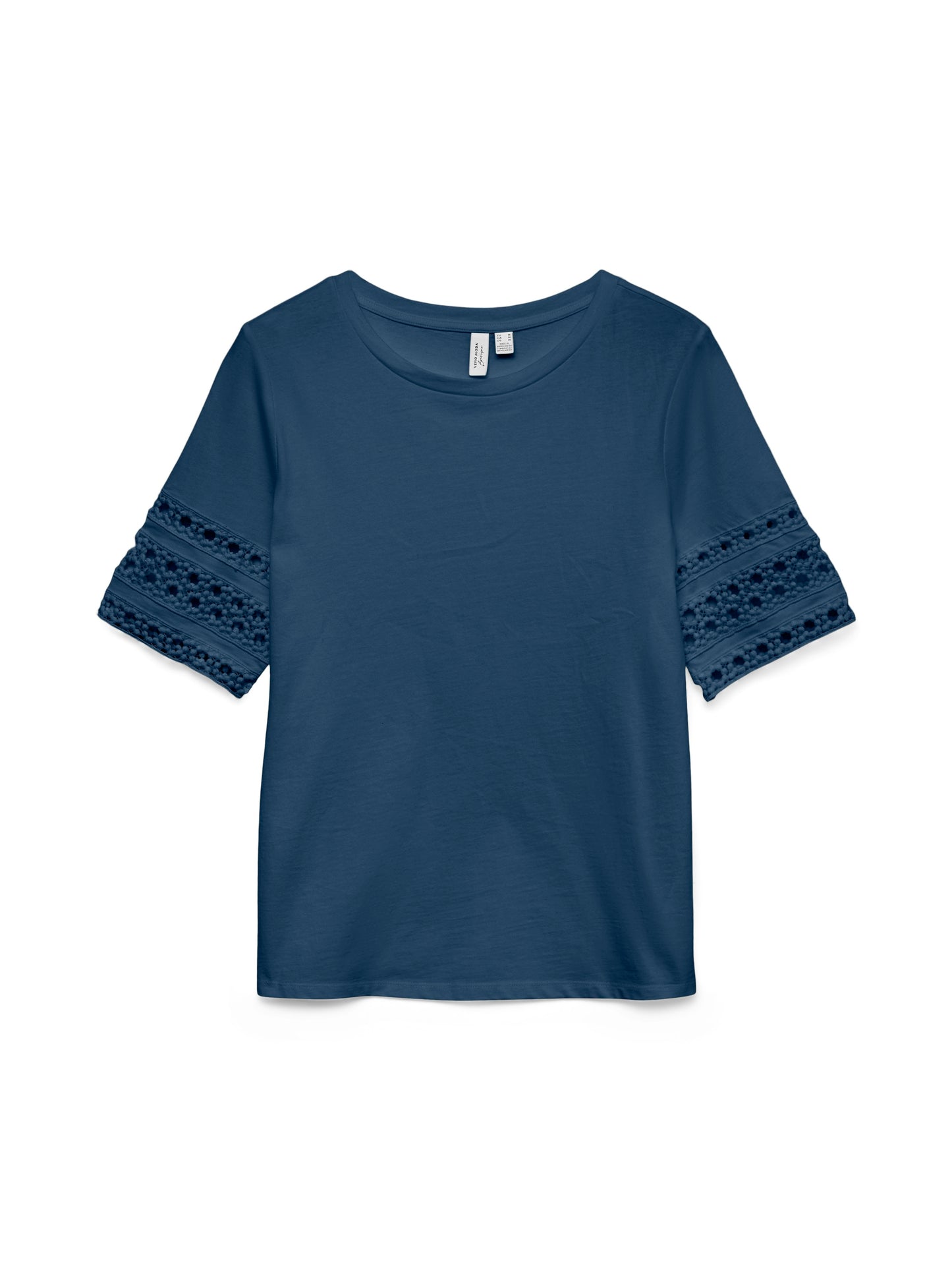 Vmivacy 2/4 O-neck Top Jrs Btq (Dark Denim)