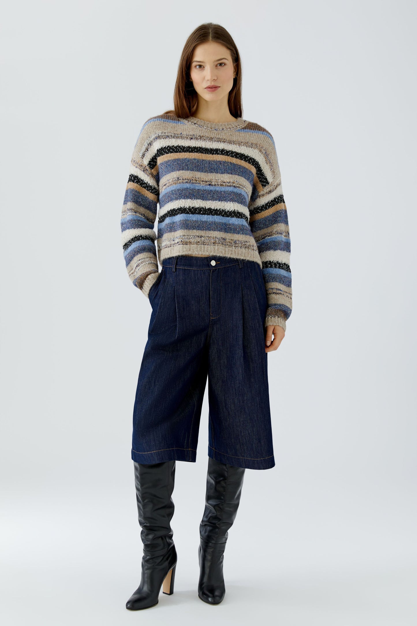 Pullover (Lt Brown Blue)