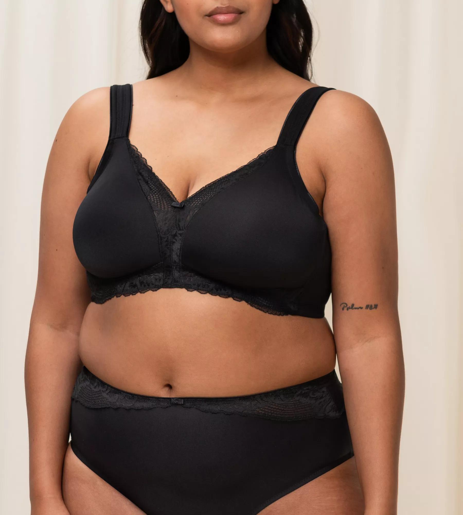 Modern Lace+Cotton N (Black)