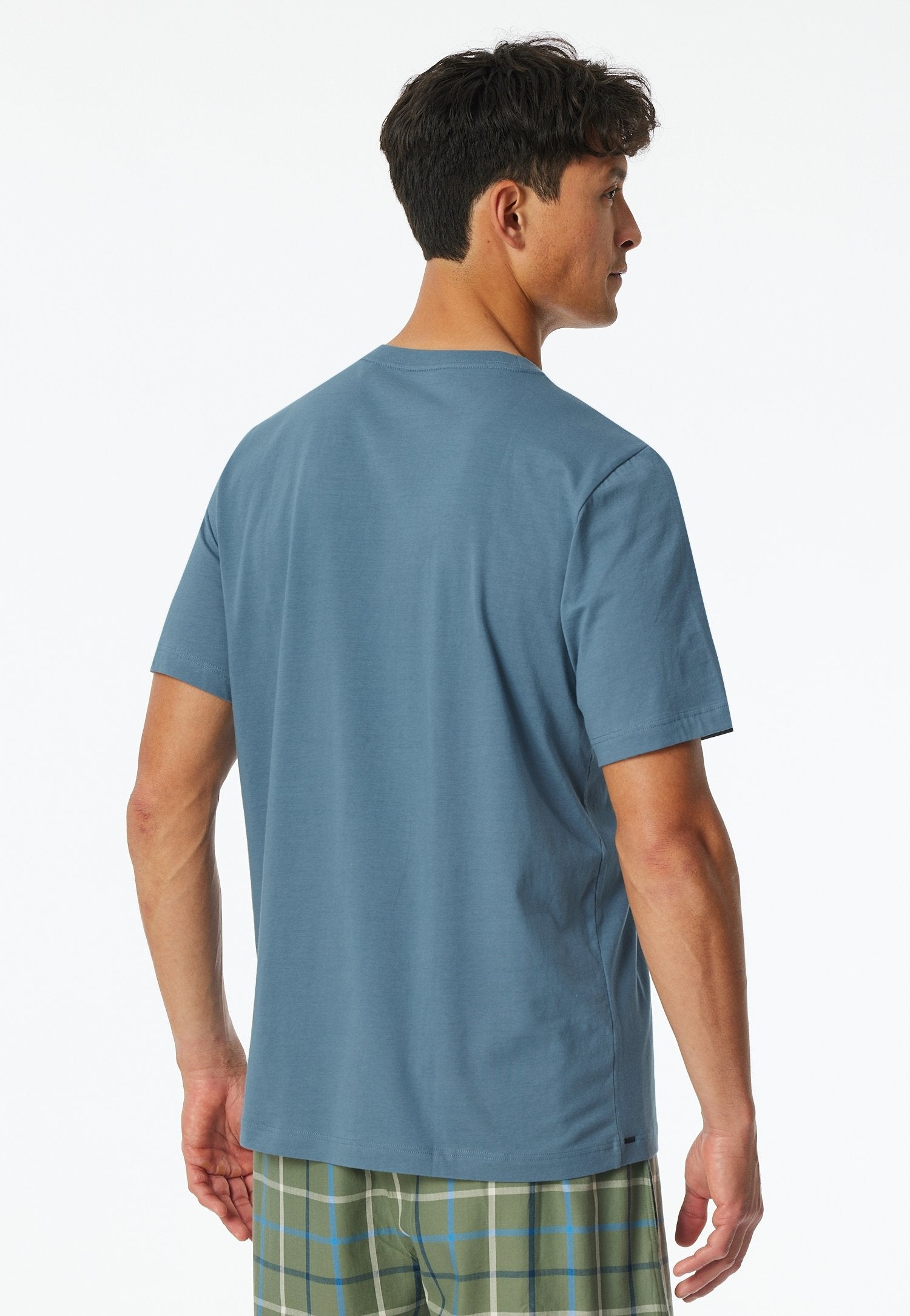 T-Shirt Rundhals (Atlantikblau)