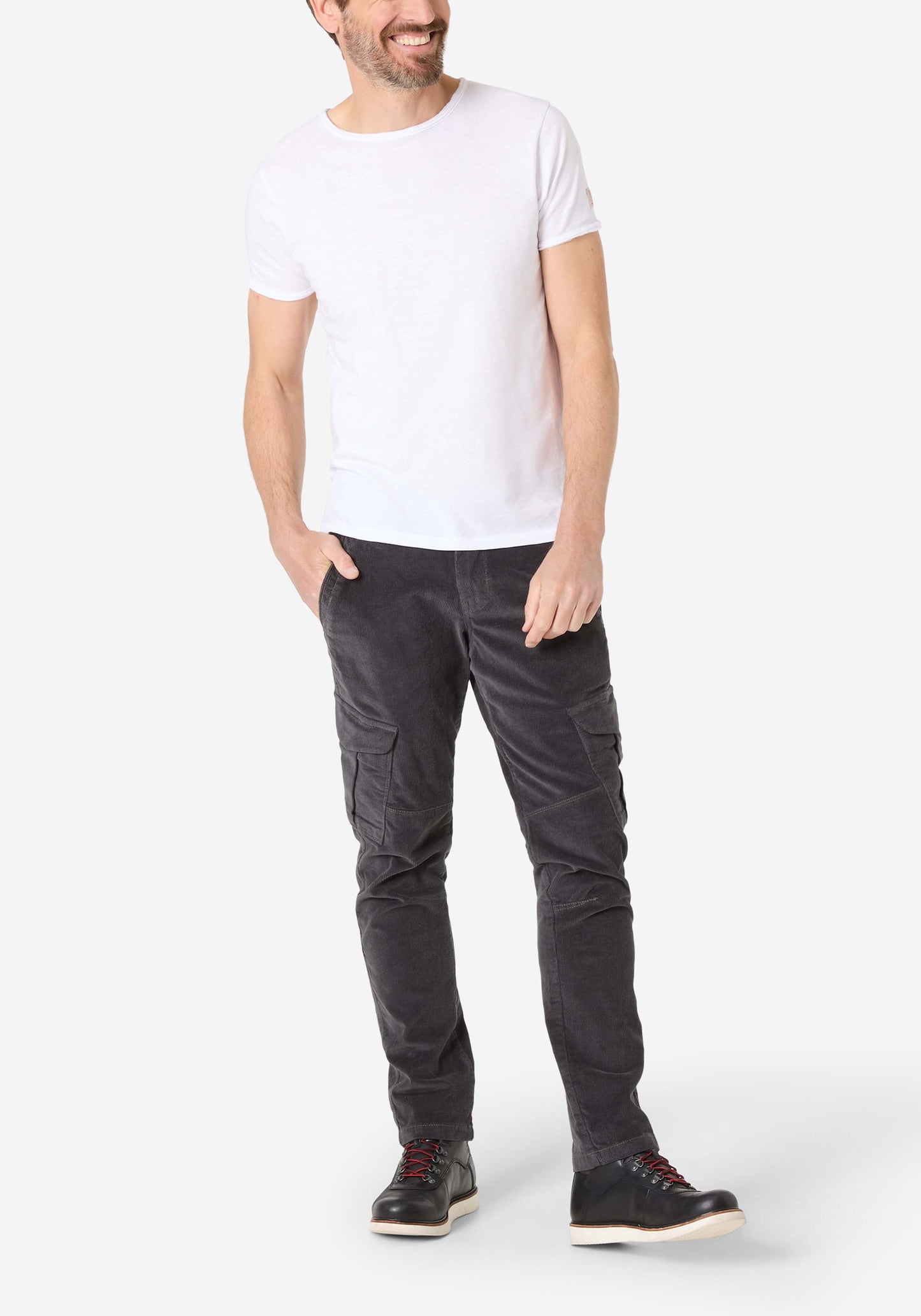 Ripped Basic T-Shirt (Pure White)