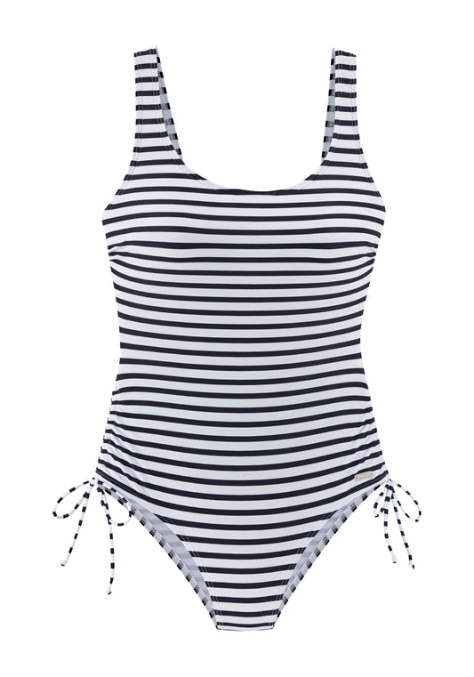 Venice Beach LM exkl. Sport Badeanzug mit Cup (Navy-white S)