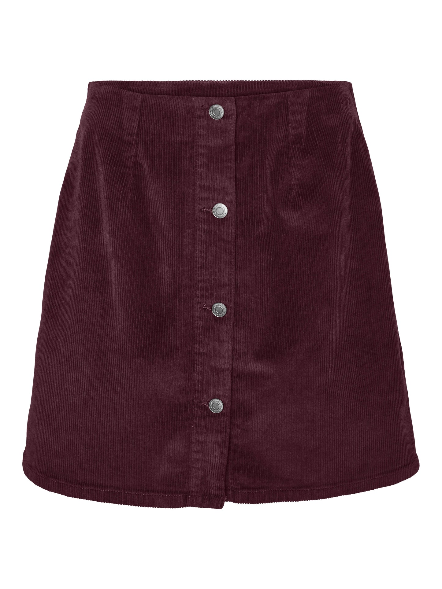 Vmetta Hr Short Cord Skater Skirt Noos (Winetasting)