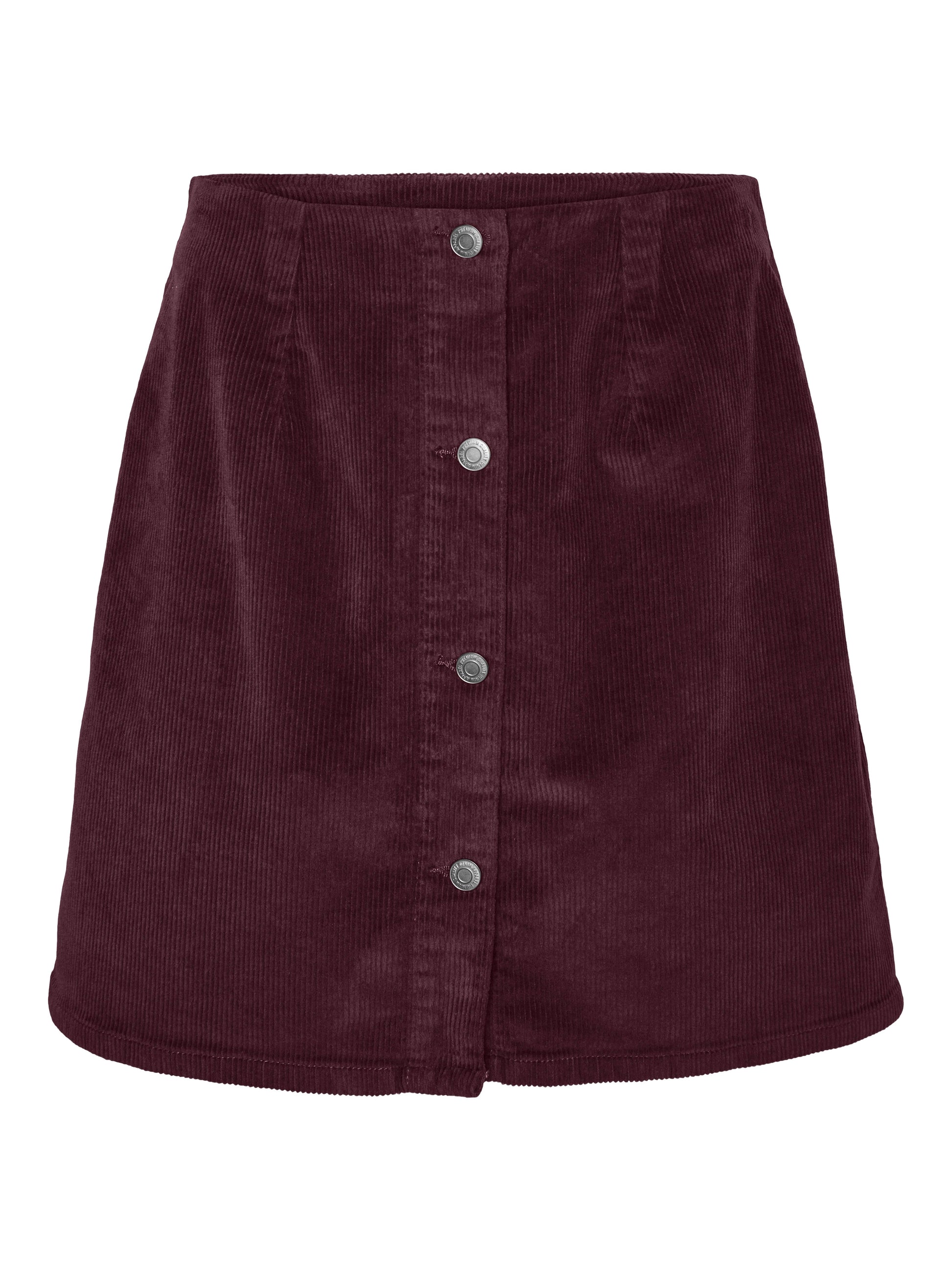 Vmetta Hr Short Cord Skater Skirt Noos (Winetasting)