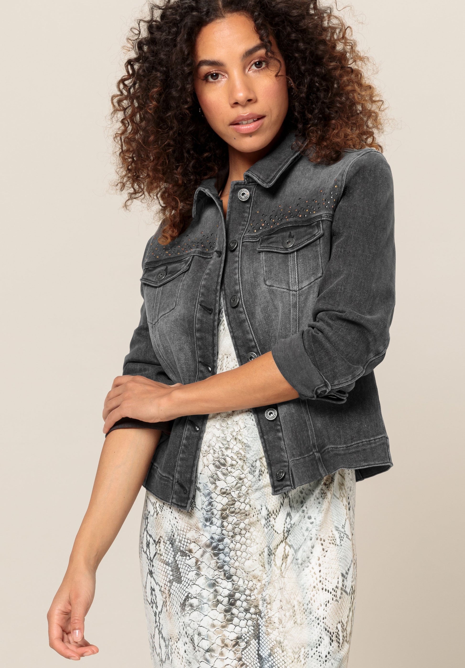 June (Grey Denim)