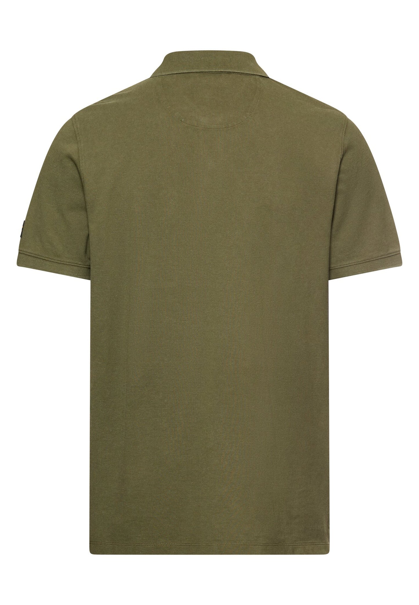 Poloshirt aus reiner Baumwolle (Deep Olive)