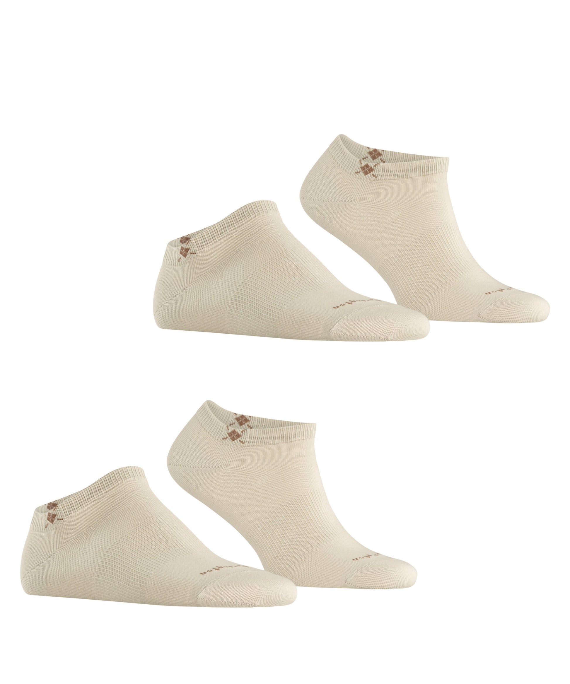 Sneakersocken Everyday 2-Pack (Sandstone)