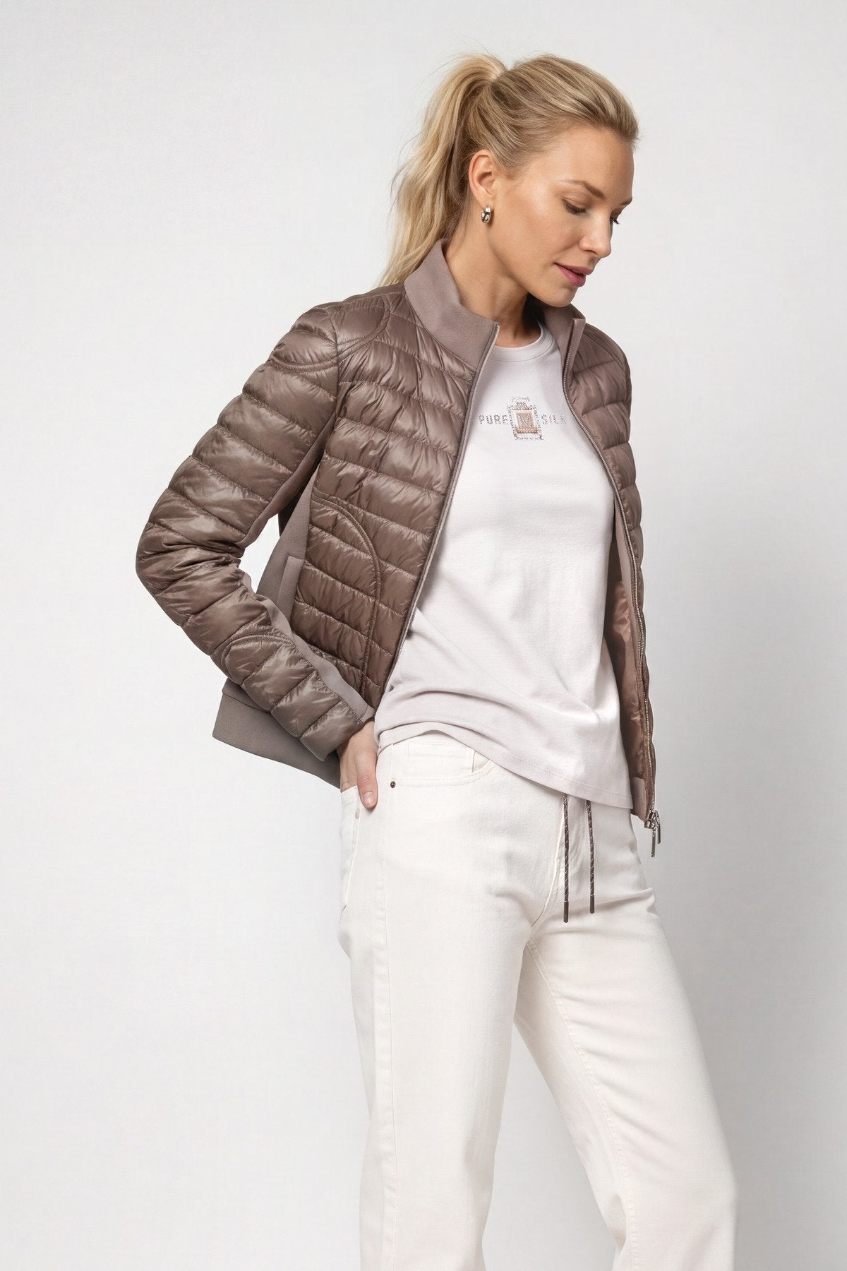 Jacke (Taupe)