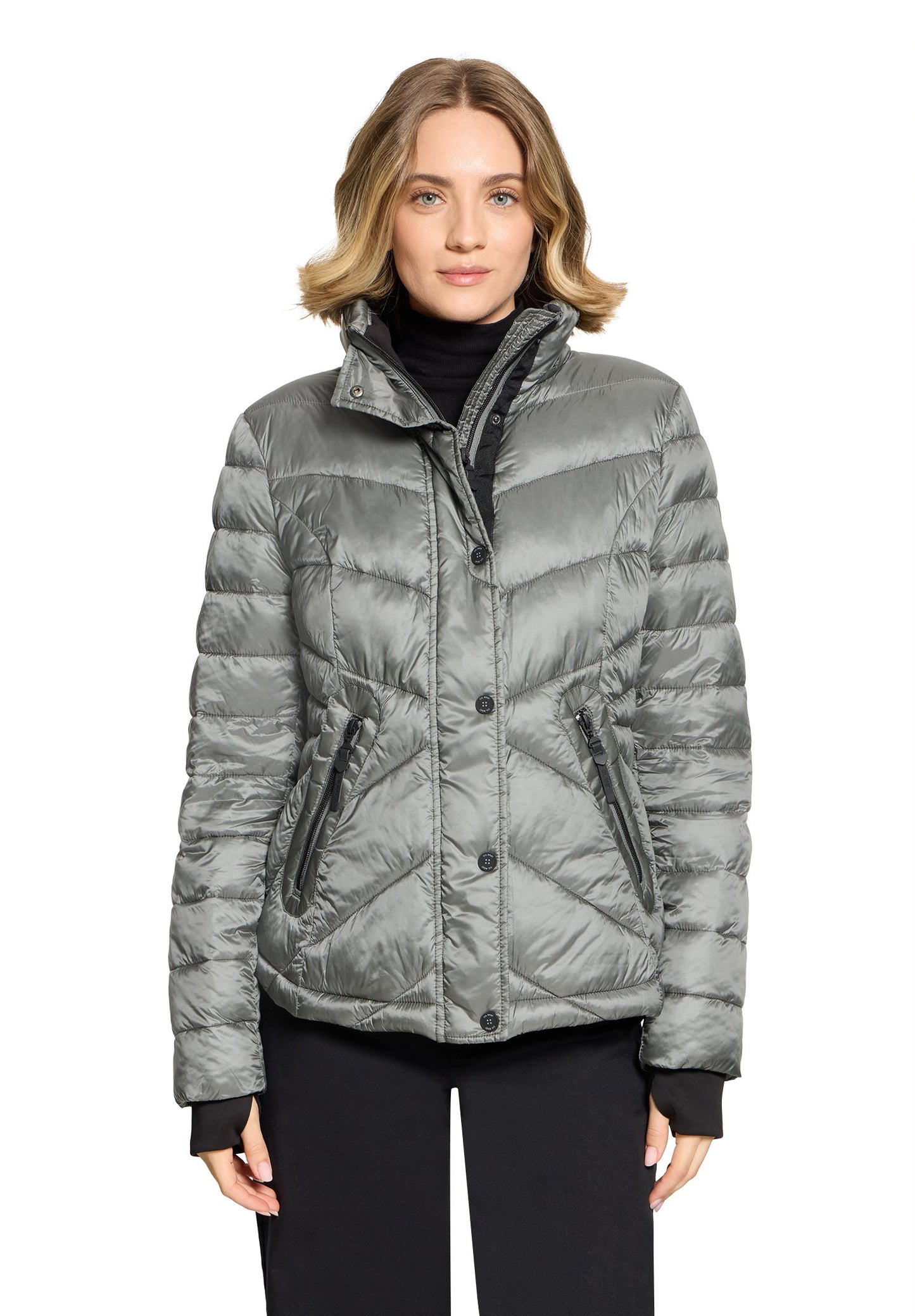 Winterjacke (Dusty Petrol)