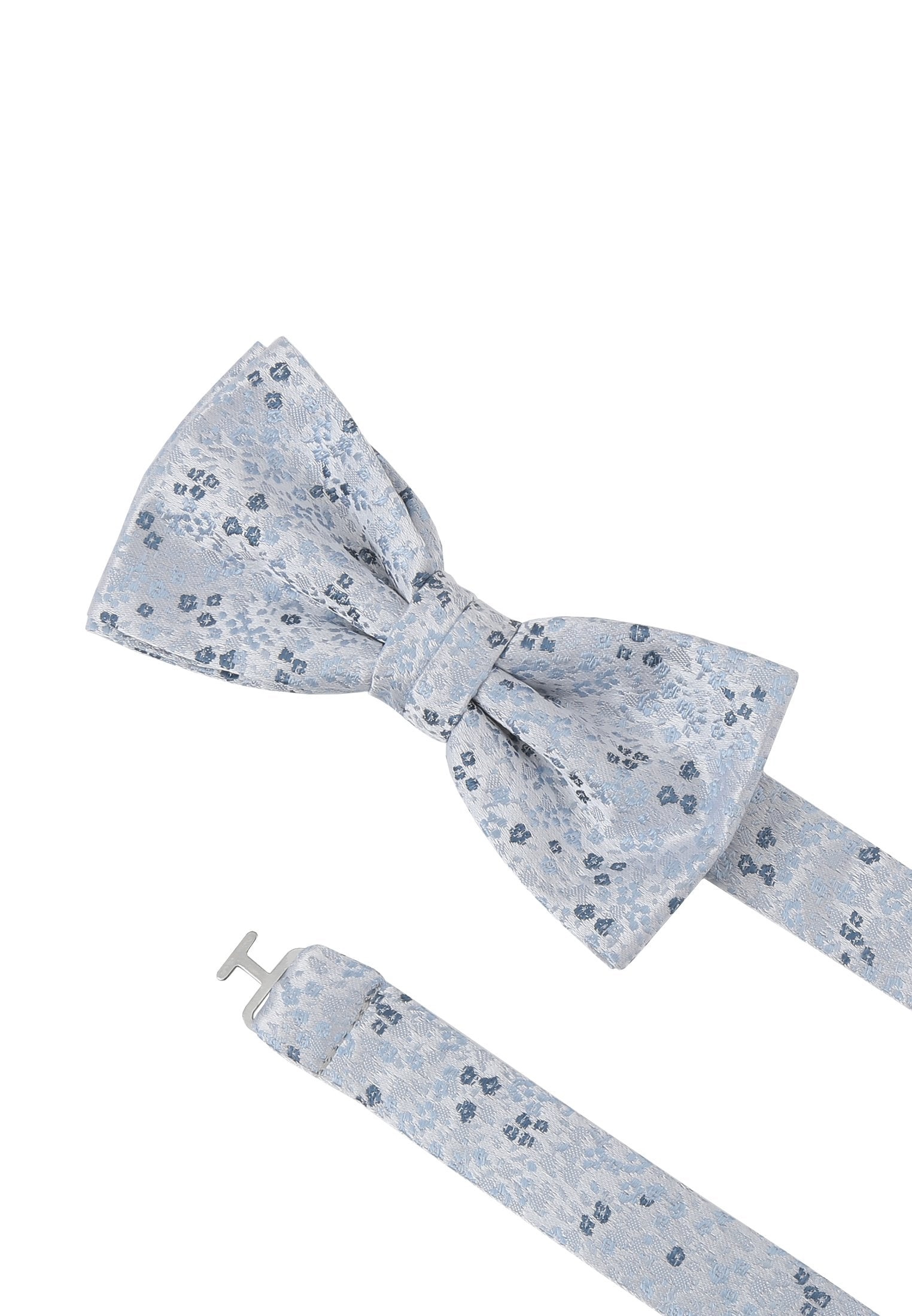 Set Fliege + Einstecktuch (H-blau)