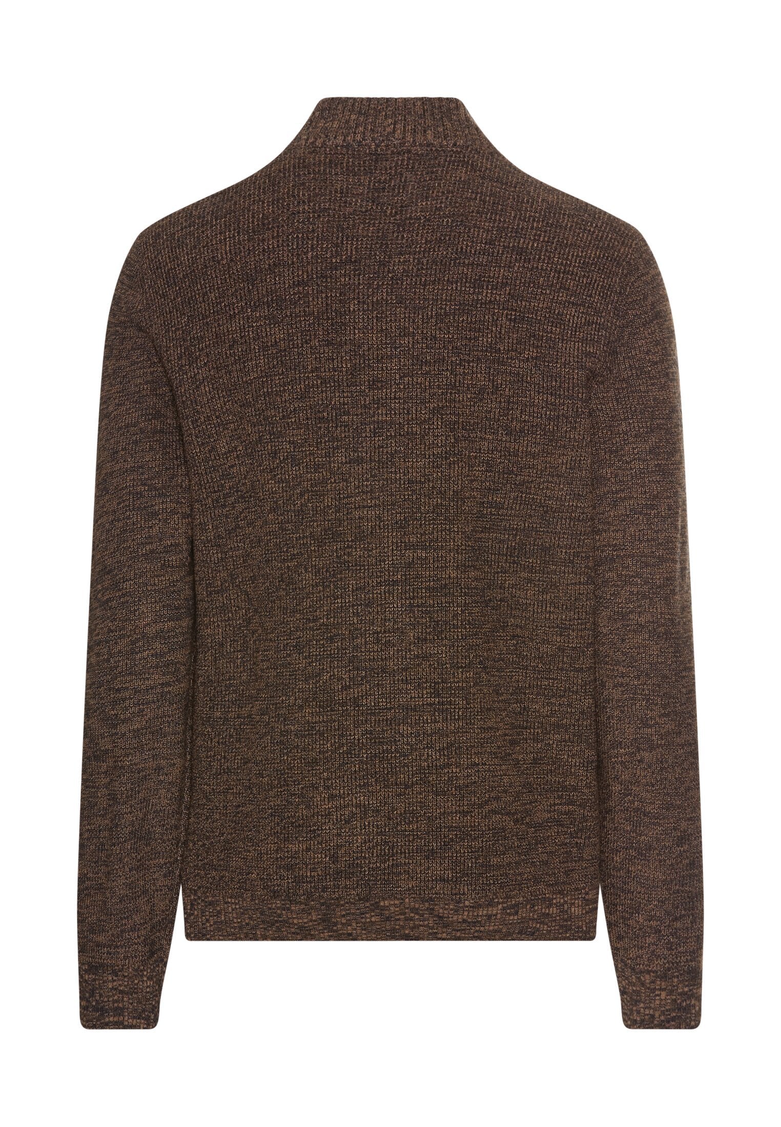 Strickjacke aus einem soften Baumwollmix (Dark Brown)