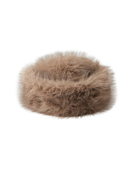 Afluffy hat (Light Mocca)