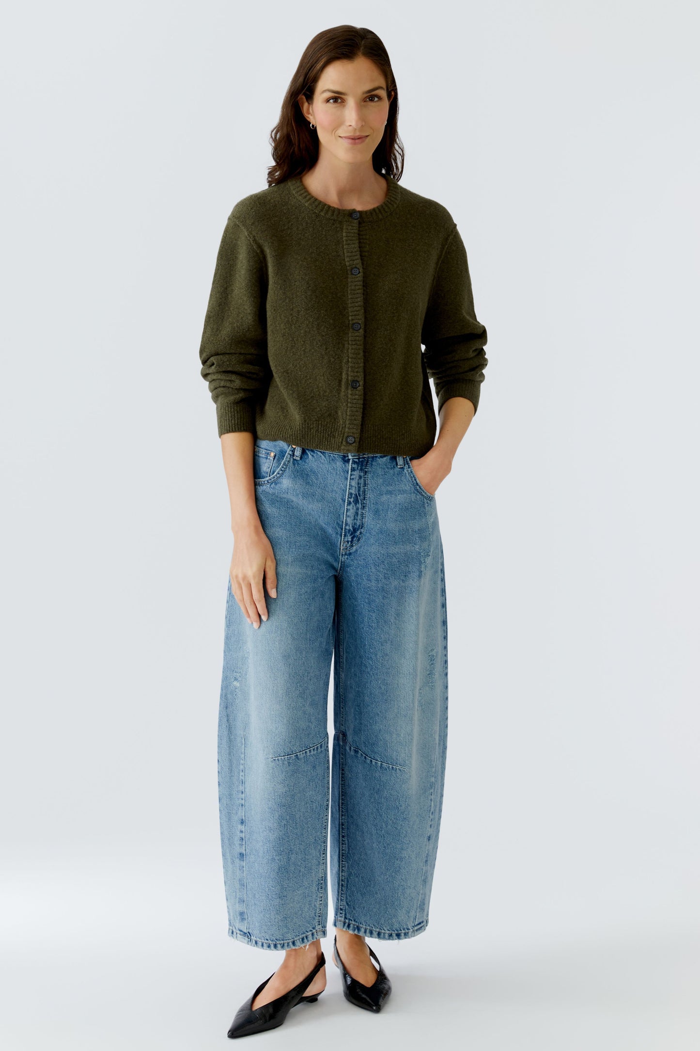 ILAYA Strickjacke (Khaki)