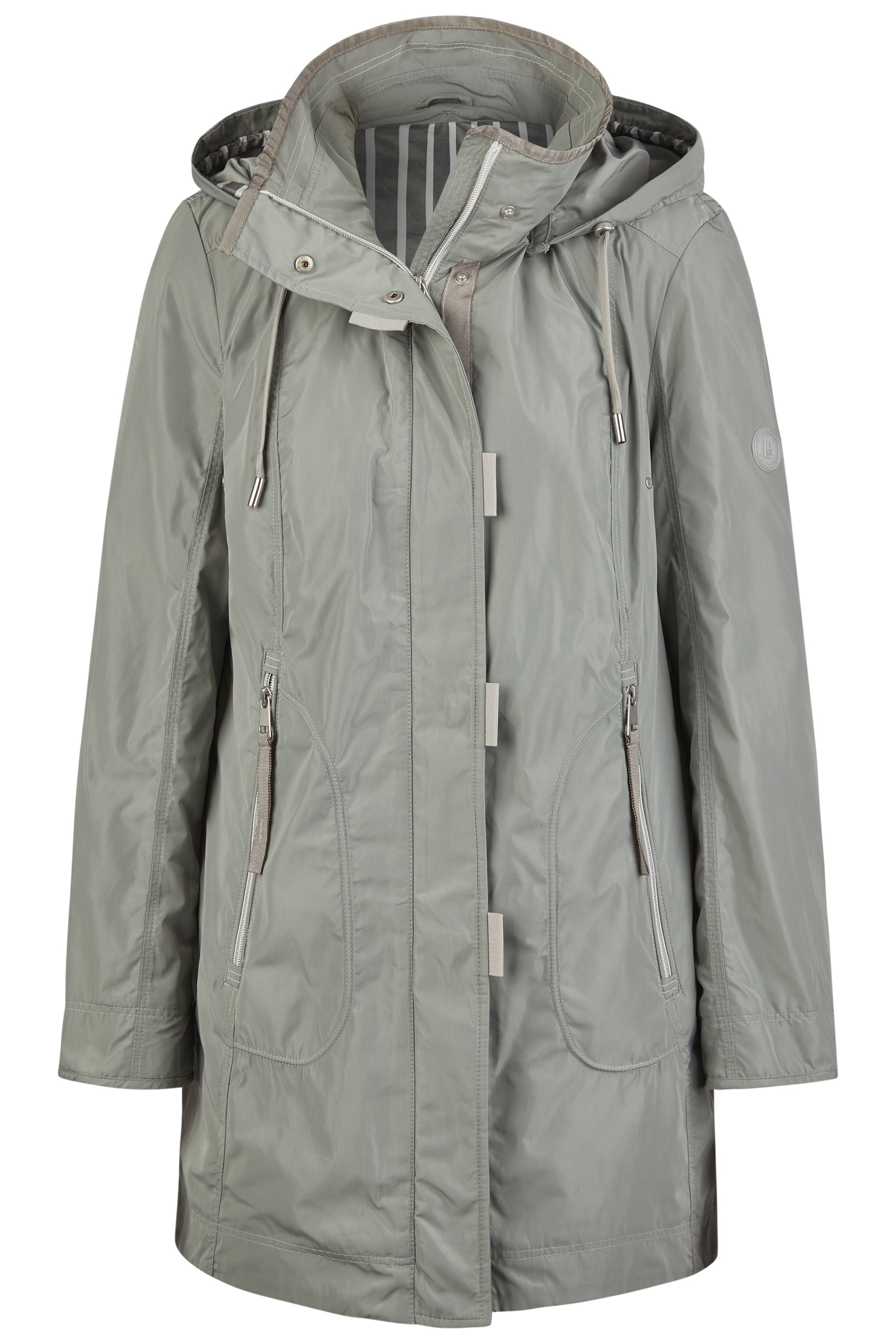 Jacke mit Kapuze (Light Olive)