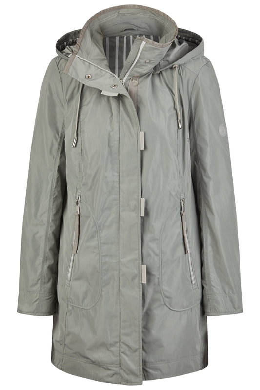 Jacke mit Kapuze (Light Olive)