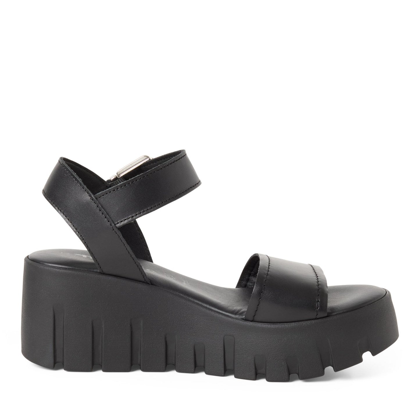 Sandalette (Black Leather)