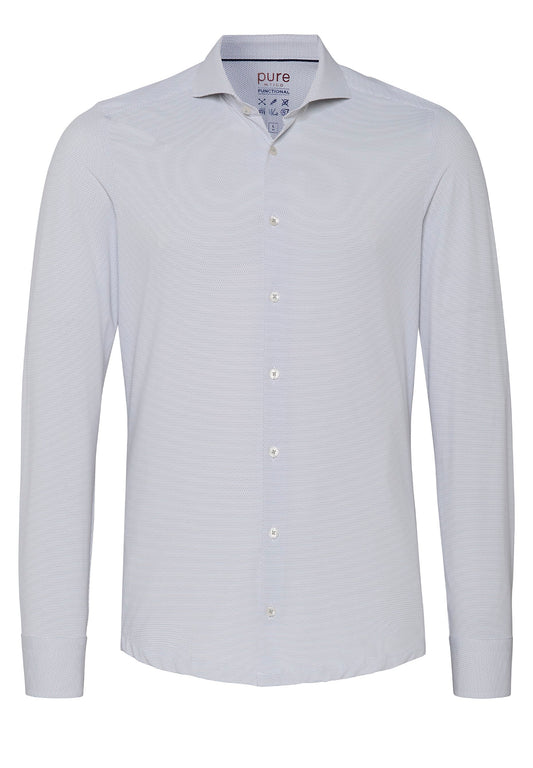 PURE- Functional Hemd Langarm (Uni Oliv)